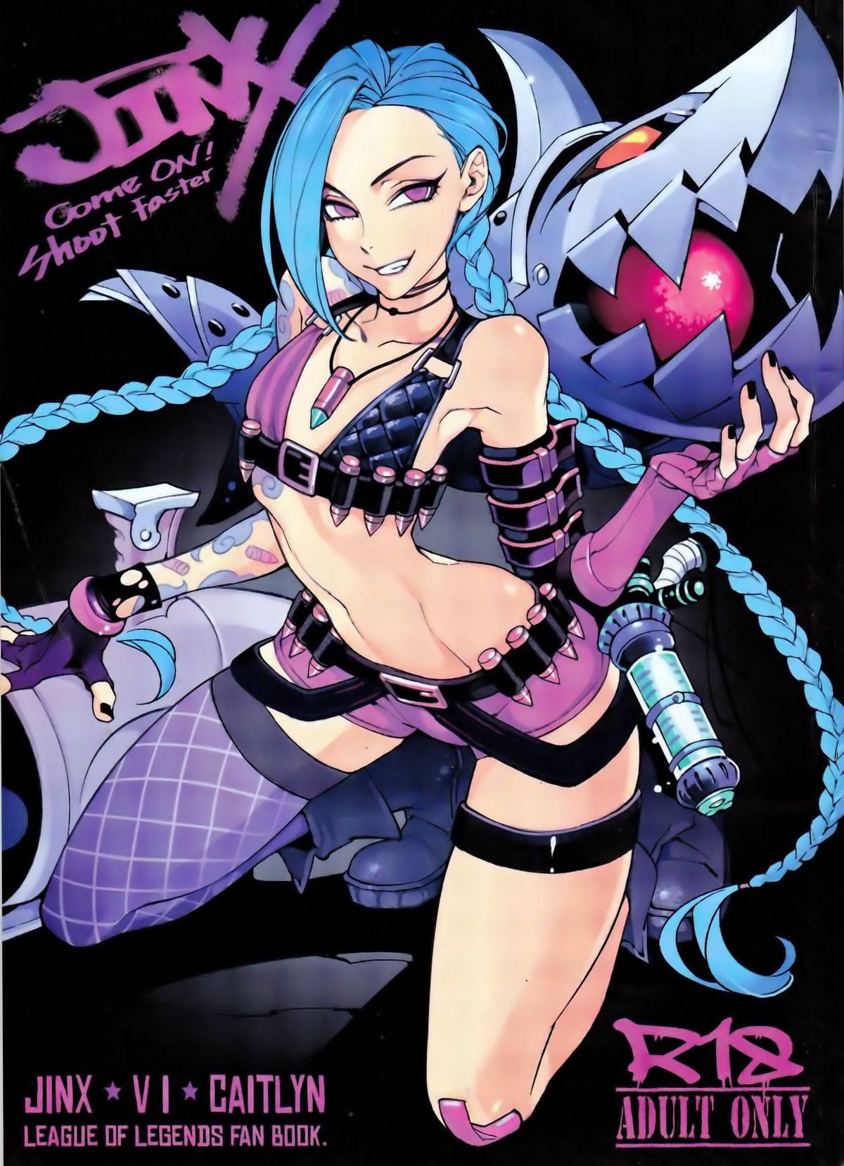 [Manga] JINX Come On! Shoot Faster Single book, black stockings#[21P]-1