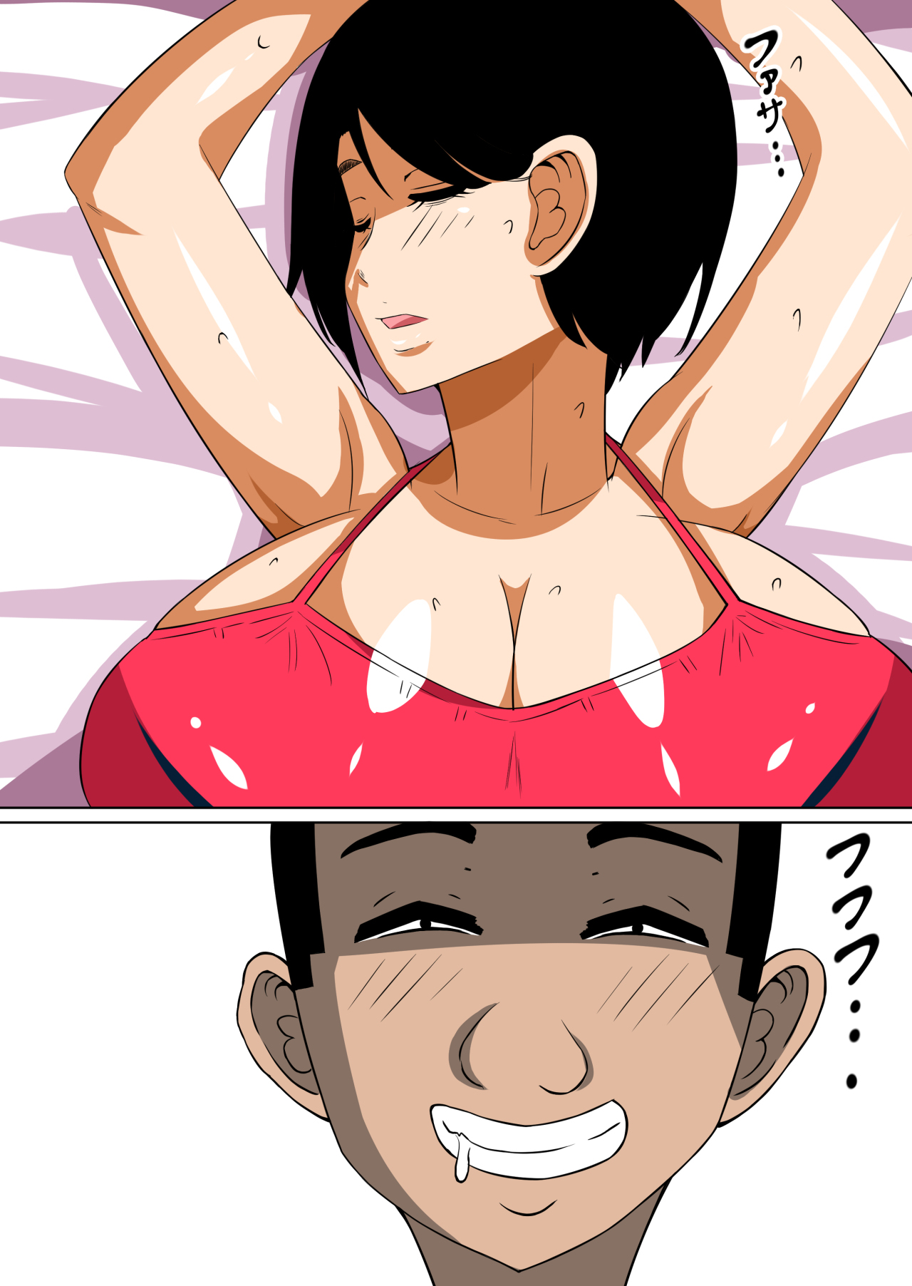 [日本漫画] [Mama no Nioi] Ochinpo Baka ni Natta Uchi no Okaa-san 3  单本,正太控,熟女人妻,巨乳大奶#[28P]-3