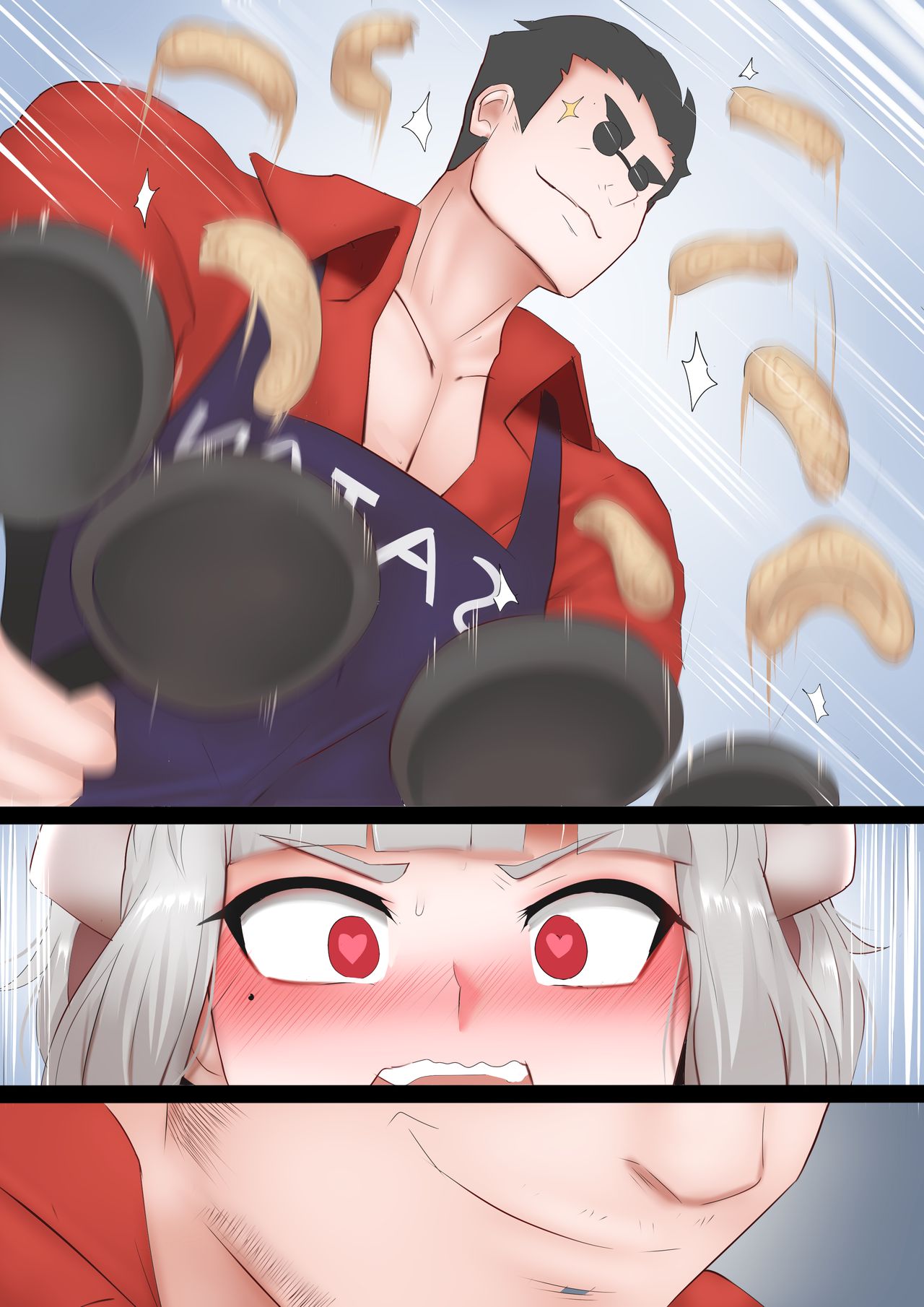 [日本漫画] パンケーキチャレンジ 单本,巨乳大奶#[16P]-15