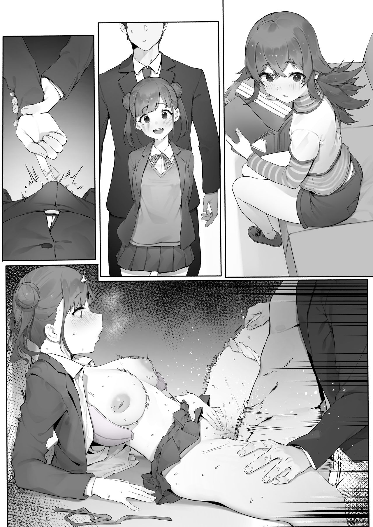 [Manga] Sonoda, Continued Single book, female student#[14P]-12