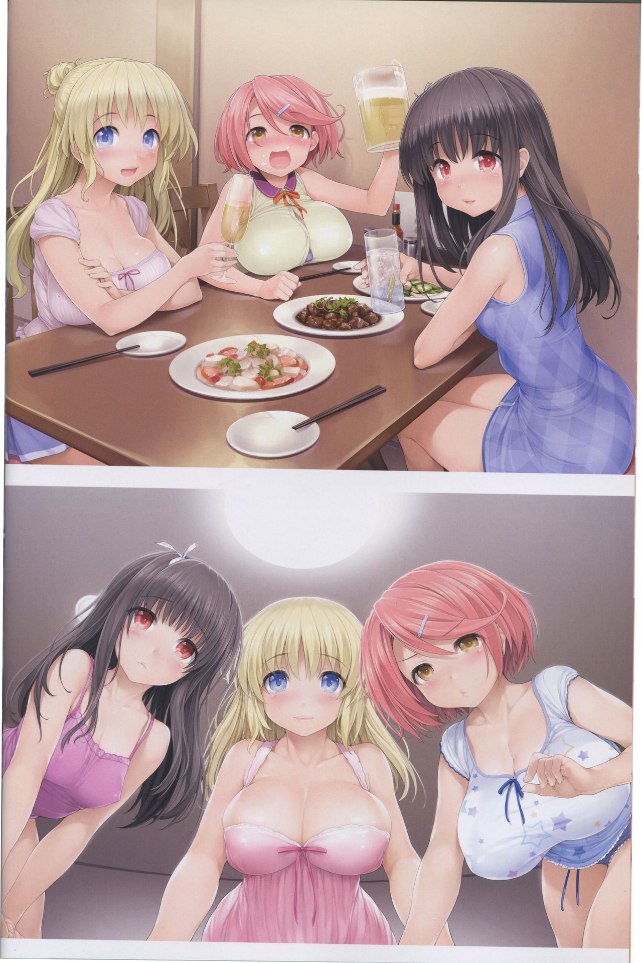 [日本漫画] LOVE CUBE ART WORKS 单本,巨乳大奶#[54P]-31