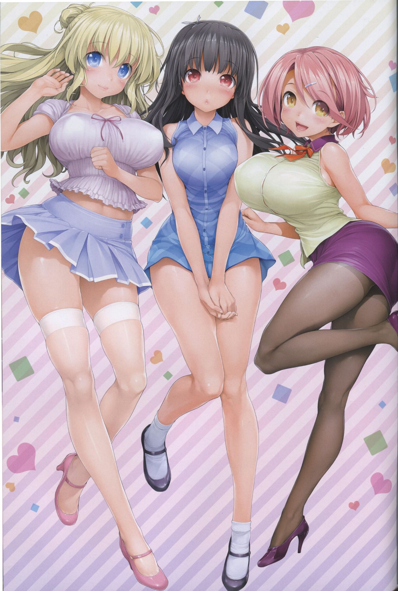 [日本漫画] LOVE CUBE ART WORKS 单本,巨乳大奶#[54P]-4