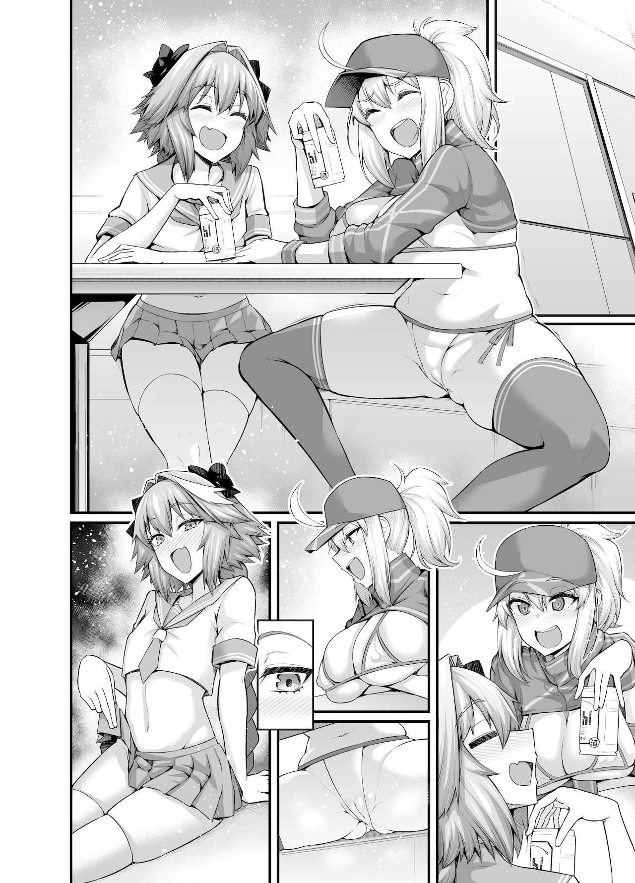 [Manga] [Ankman] xx one-san, astlf t nakayku suru (grand order) Single book, single female, single male, creampie, bikini, stockings#[7P]-5