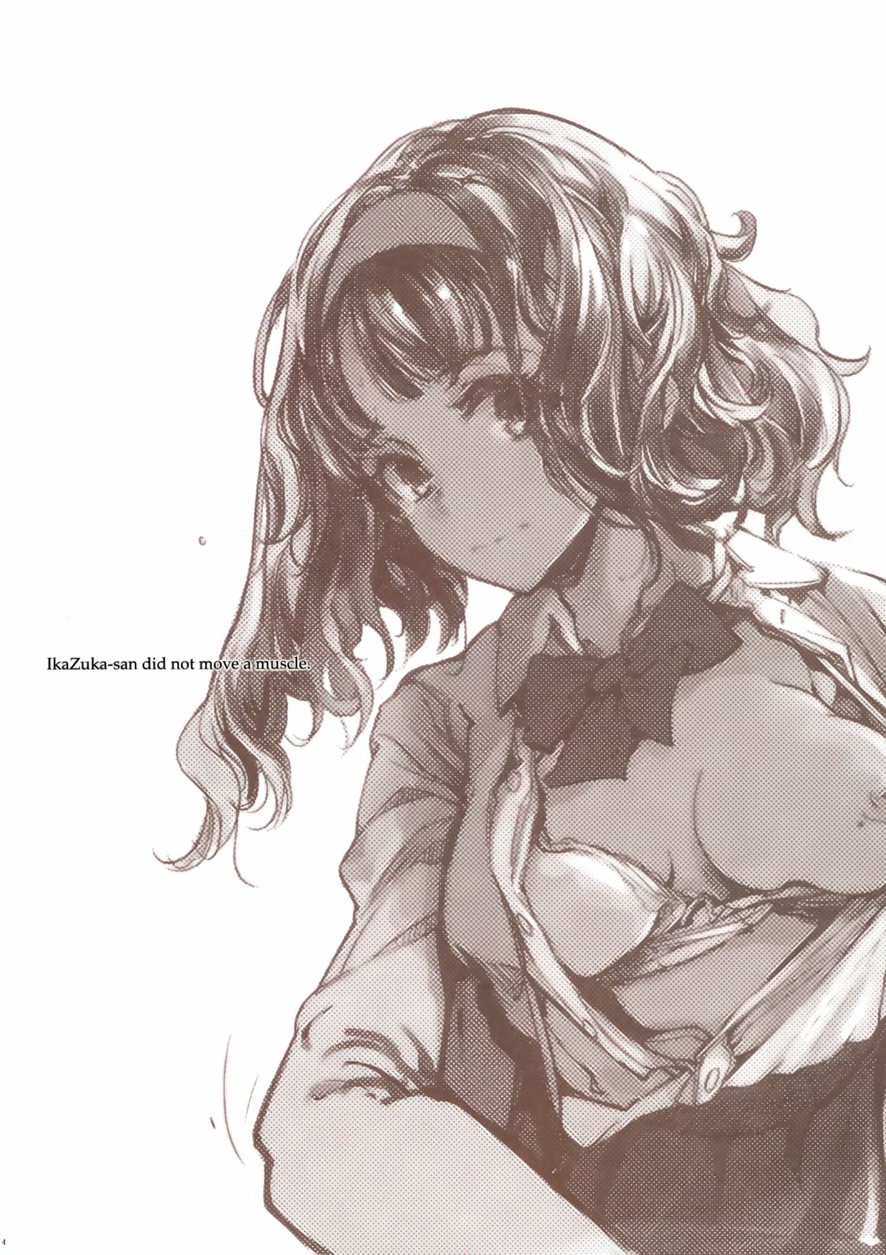 [Manga] Raizuka-san doesn't move at all Single book, big tits, female student, uniform#[34P]-4