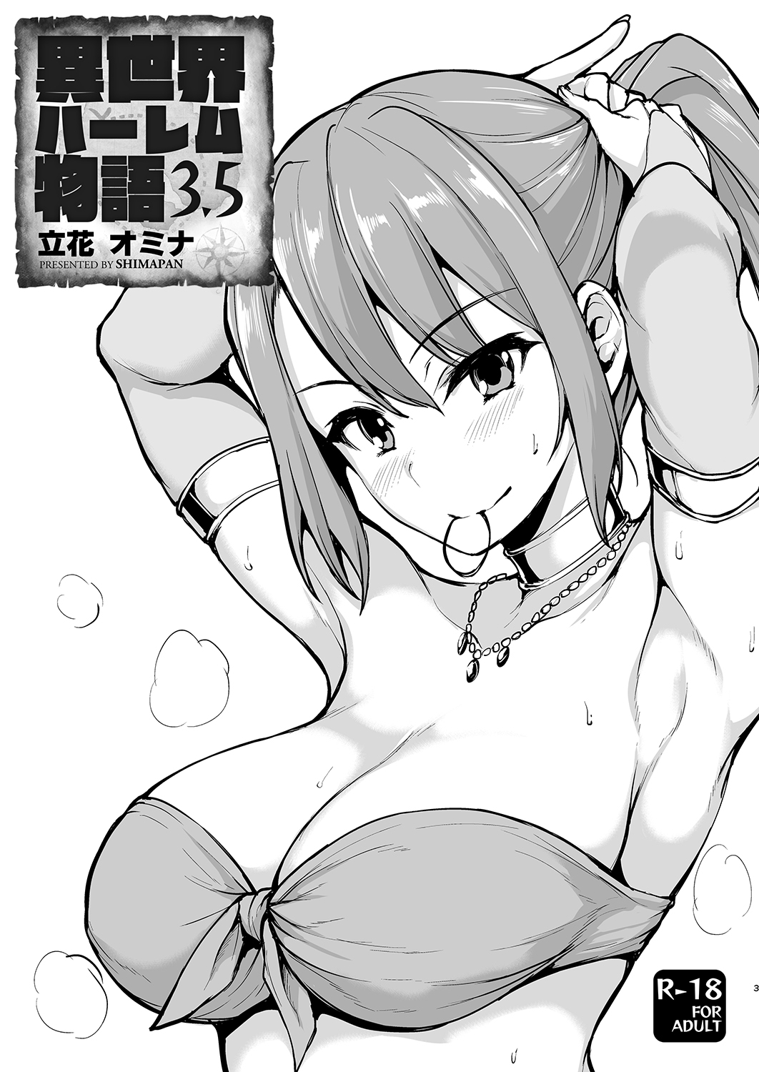 [Manga] Another World Harem Story 3-3.5 Single book, black stockings, big breasts#[63P]-54