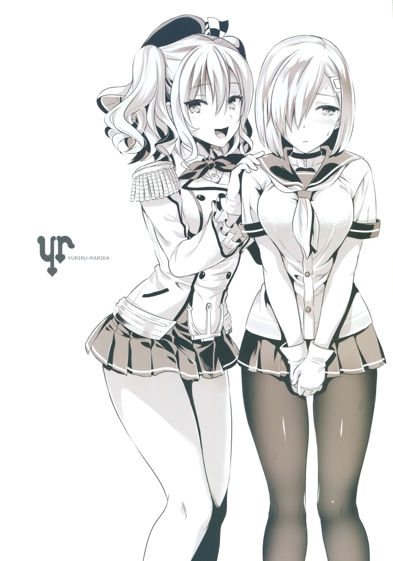 [日本漫画] (C91) [YURIRU-RARIKA (Kojima Saya, Lazu)] Gohoushi Tantou no Kashima to Hamakaze desu (Kantai Collection -KanColle-  单本,眼镜,肛门,单男,群P#[34P]-34