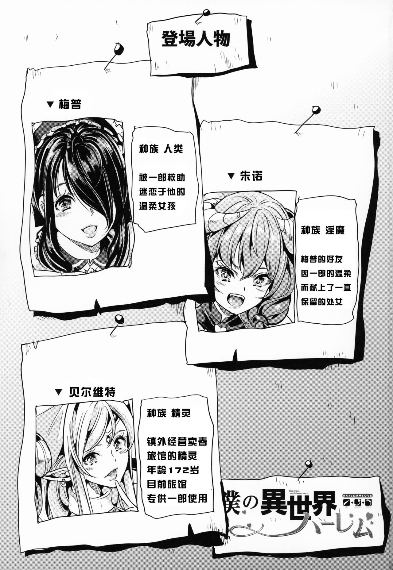 [Manga] [Yabitsutuge (Otri Mahir)] Bku n Isekai Harem 4 [Chinese] [Ghost King Chinese Group] [Digital] Single book, mature woman, big breasts, single male, group P#[49P]-2