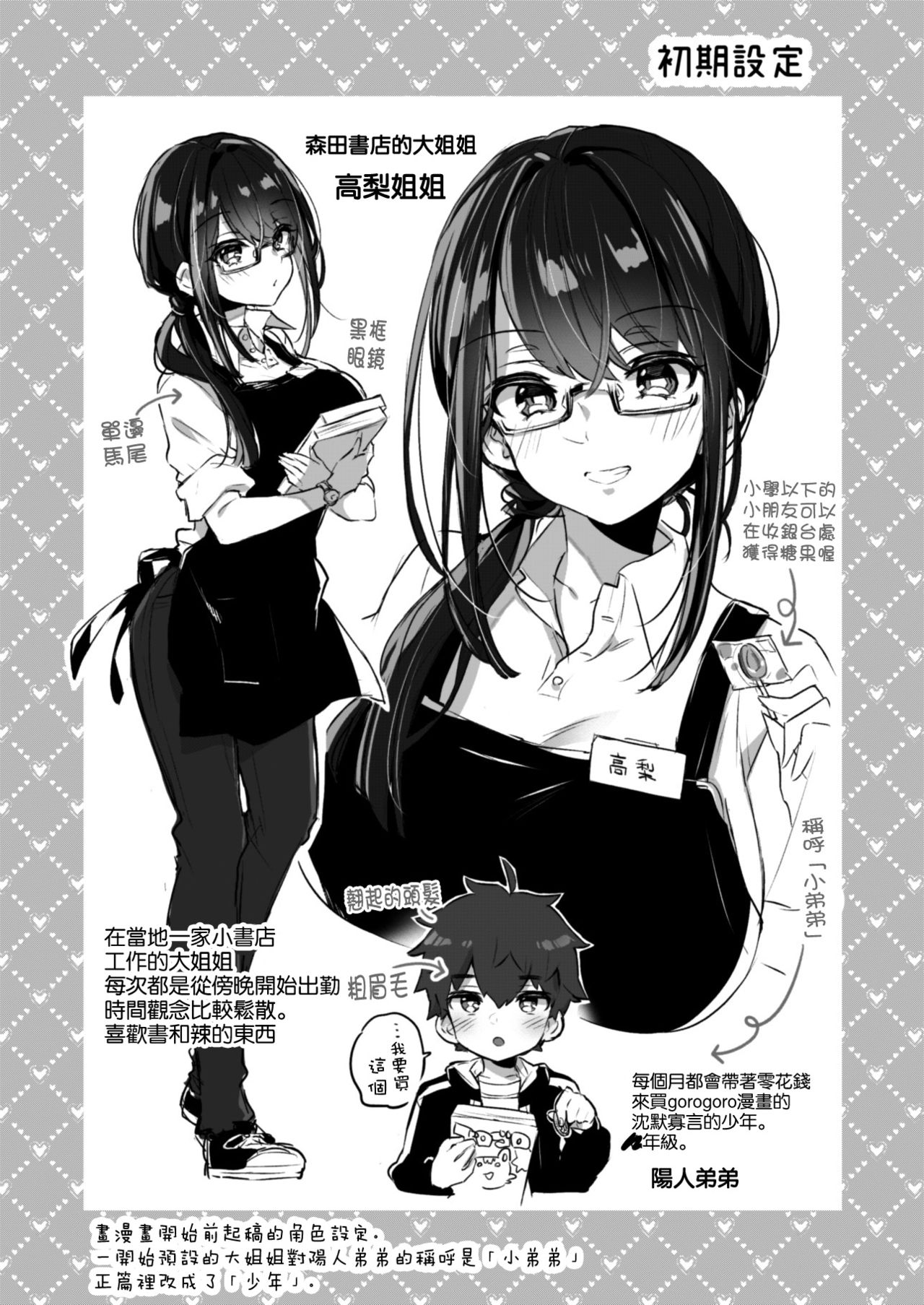 [日本漫画] [Koniro Drops (Morishima Kon)] Boku to Shoten no Onee-san [Chinese] [空気系☆漢化] [Digital] 单本,眼镜,正太控,巨乳大奶,单女,单男,马尾辫#[36P]-4