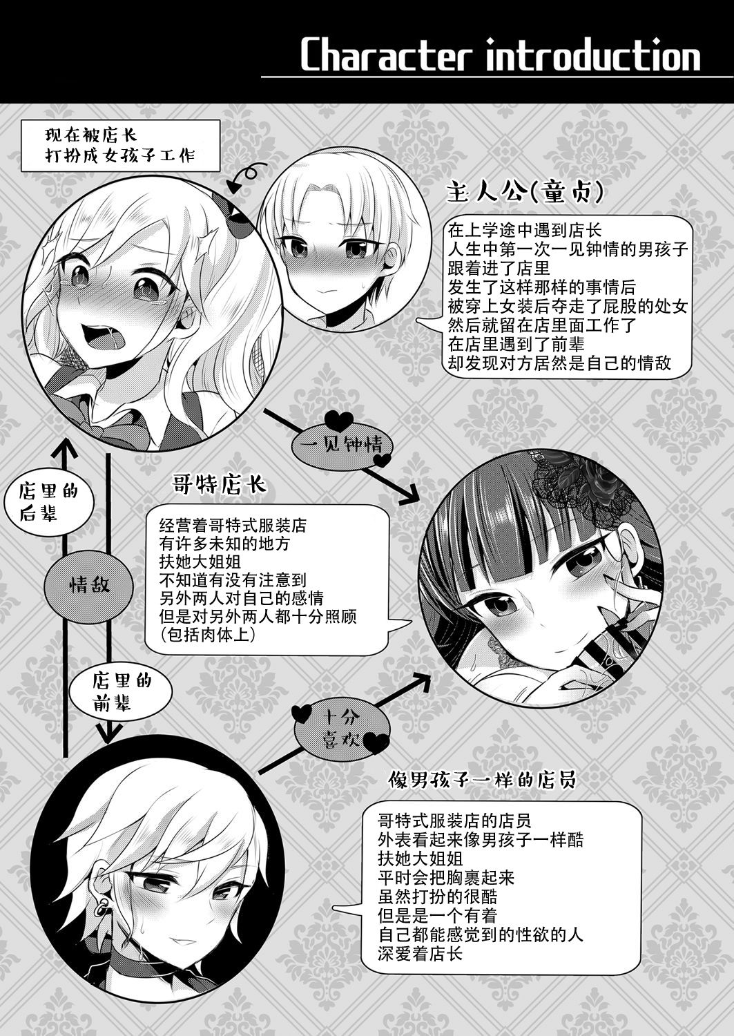 [日本漫画] [Maltese (Runrun)] Boku-tachi ga Hitomebore Shita Gothic Futanari Onee-san ni wa Kanawanai [Digital]   单本,肛门,巨乳大奶,群P,双性人,丝袜#[23P]-3