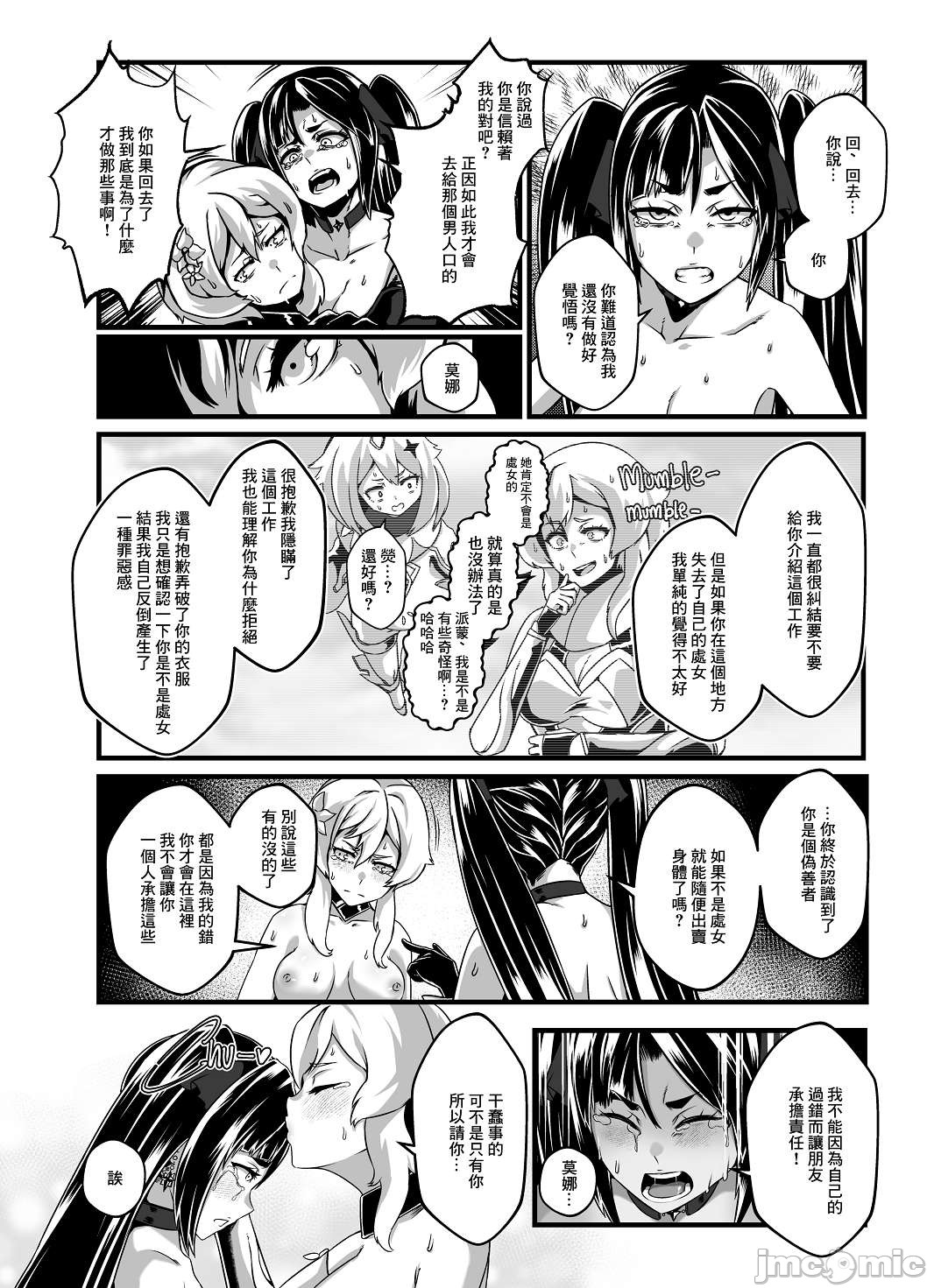 [Manga] [burnbright (STAR☆CHASER)] BRIGHTEST STAR (Genshin Impact) [Chinese] [Decensred] [Digital] Single book, anal, ponytail, group puppy#[79P]-35