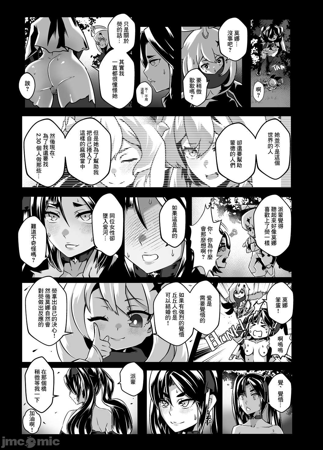 [Manga] [burnbright (STAR☆CHASER)] BRIGHTEST STAR (Genshin Impact) [Chinese] [Decensred] [Digital] Single book, anal, ponytail, group puppy#[79P]-40