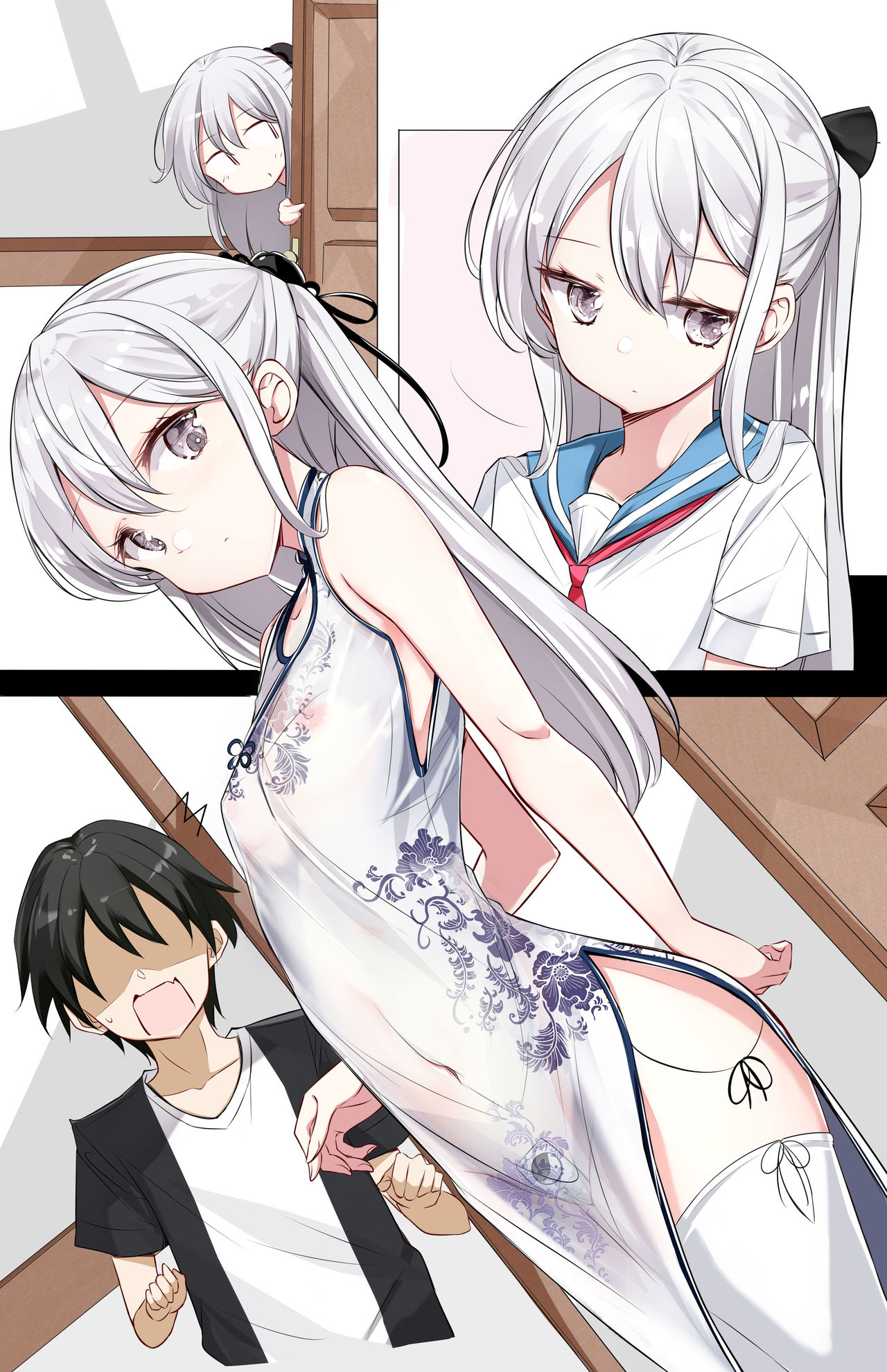 [日本漫画] [Hamaken.] Imouto ga 1-nichi 1-kai shika Me o Awasete kurenai  一天只有一回与妹妹对上视线 [Chinese] 单本,正太控,萝莉,单女,单男,马尾辫,泳装#[42P]-31