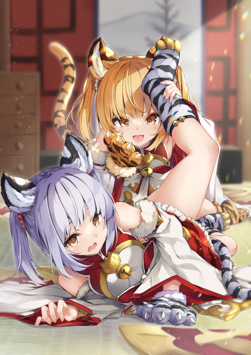 [日本漫画] [Hyouta] Vajra-chan to Shinmitsu ni Naru Manga (Granblue Fantasy)   单本,兽耳,毛茸茸#[41P]-39