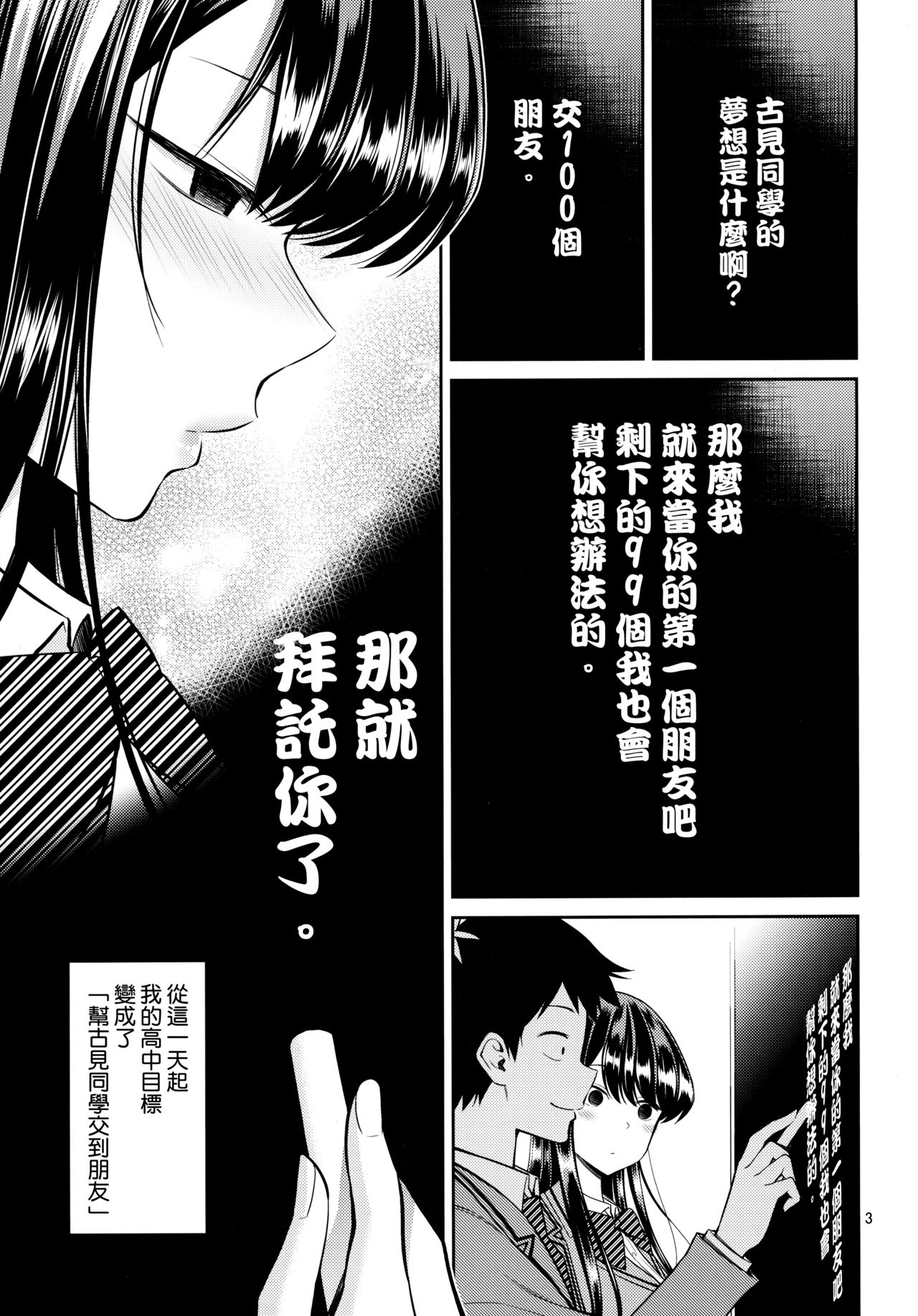 [日本漫画] [Popochichi (Yahiro Pochi)] Komi-san wa, Binkan desu. (Komi-san wa, Komyushou desu.)   单本,单女,女学生制服,连裤袜,单男#[22P]-2