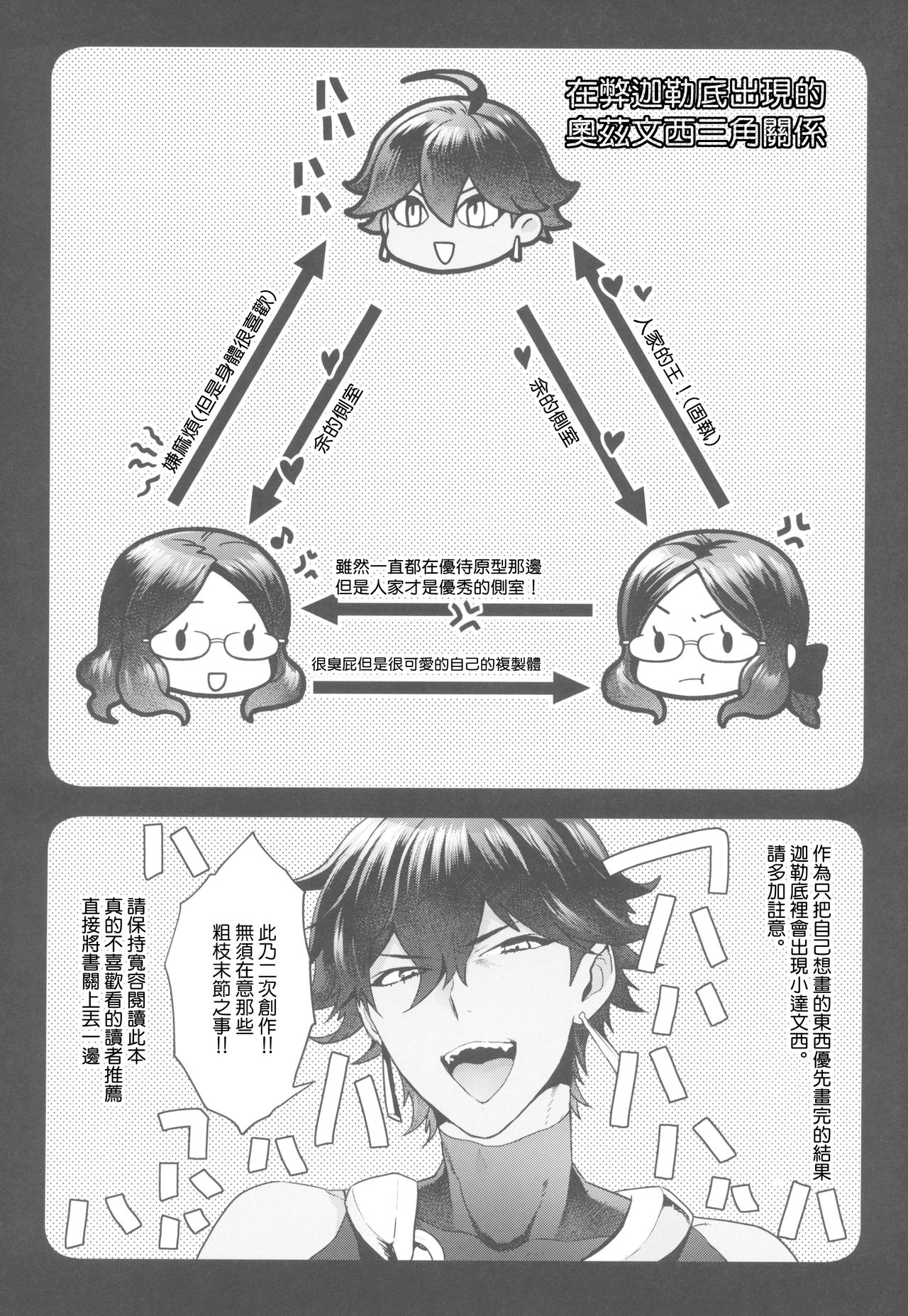 [日本漫画] (C95) [Sayonara Hornet (Yoshiragi)] OJY1DVI2 (Fate/Grand Order)   单本,眼镜,肛门,单男#[25P]-2