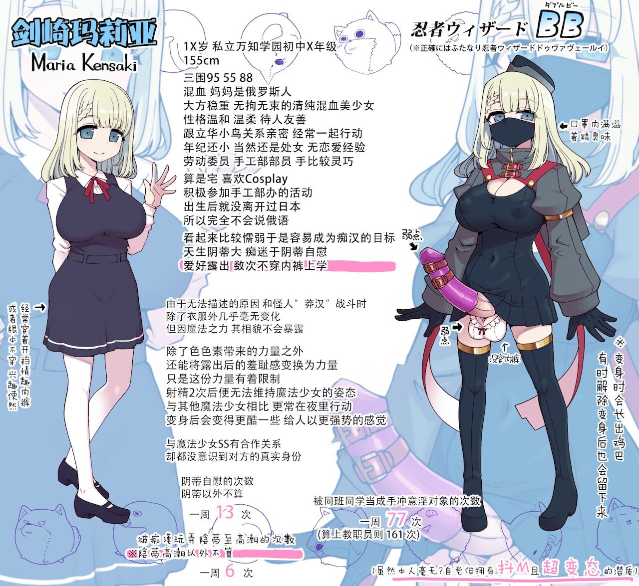 [日本漫画] [Showa Saishuu Sensen (Hanauna)] Machi Gakuen Shugeibu Gyaku Bunny Kissa  单本,肛门,巨乳大奶,暗黑皮肤,丝袜#[24P]-23