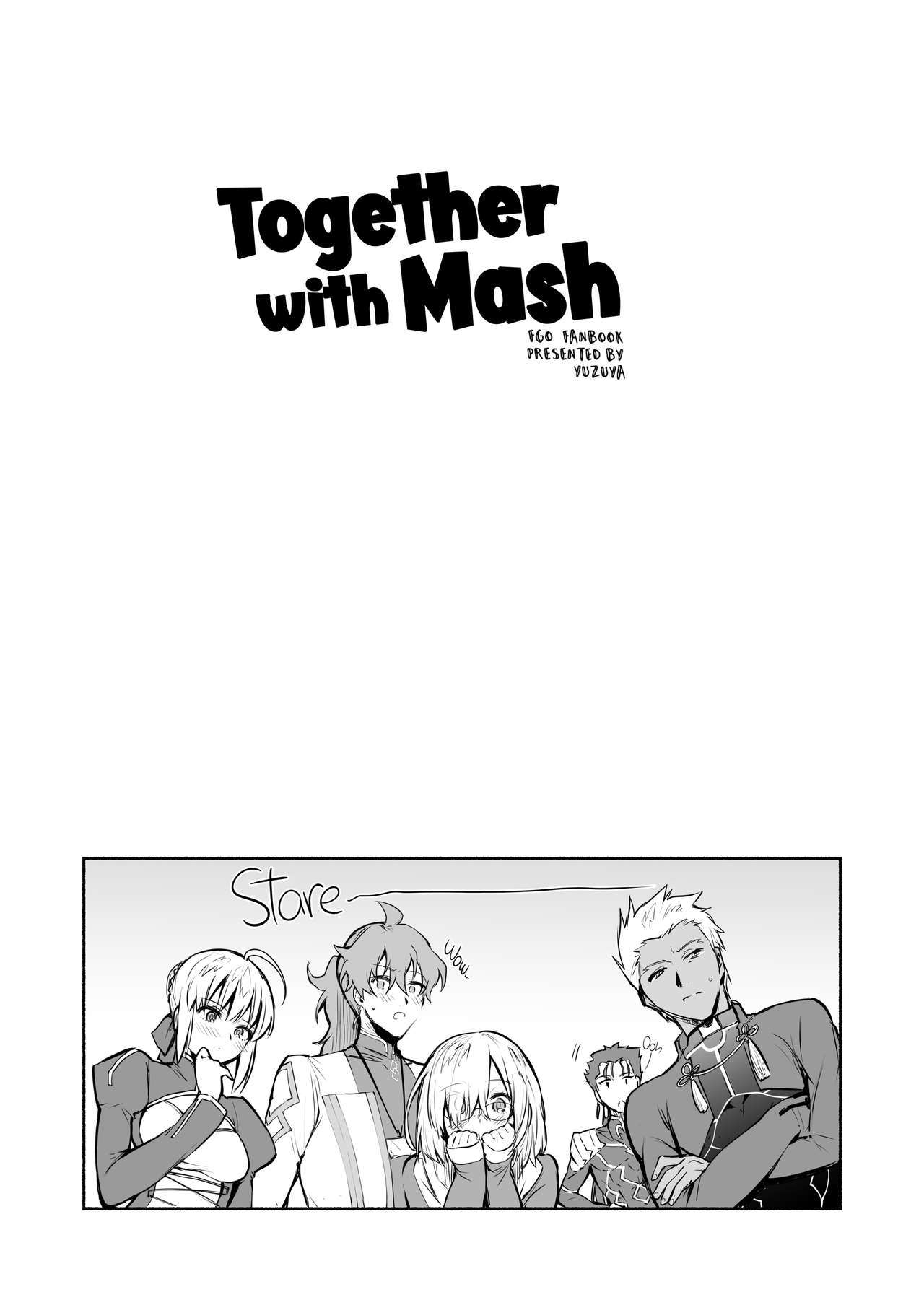 [Manga] (C93) [Yuzuya (Yuzuha)] Mash T Issh (Fate / Grand Order) Single book, Zhengtai Control, single female, single male#[24P]-3