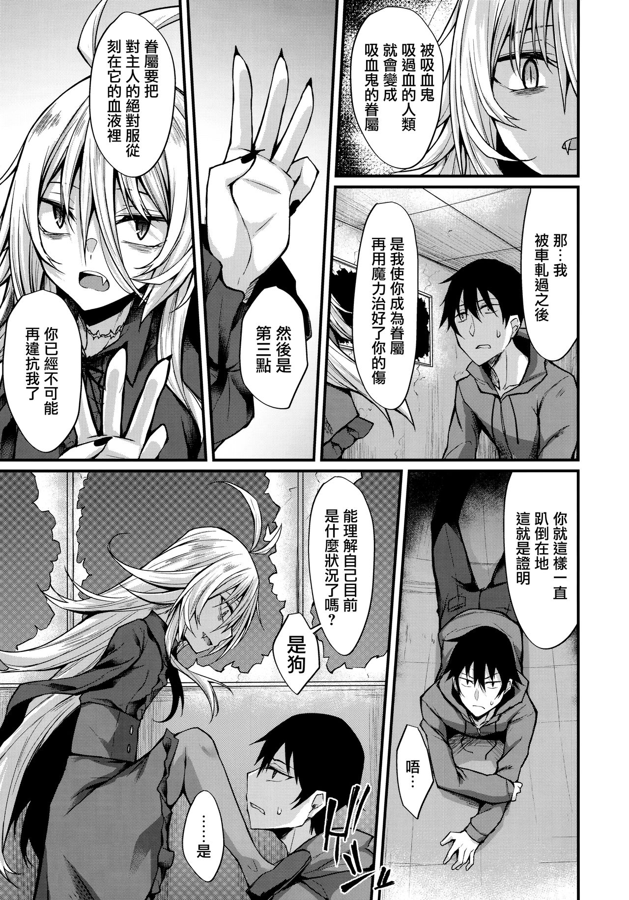 [日本漫画] (C97) [RainBoy (Stealyy)] Haikei, Kyuketsuki ni Hiroware mashita.  单本,调教,单女,连裤袜,单男#[26P]-6