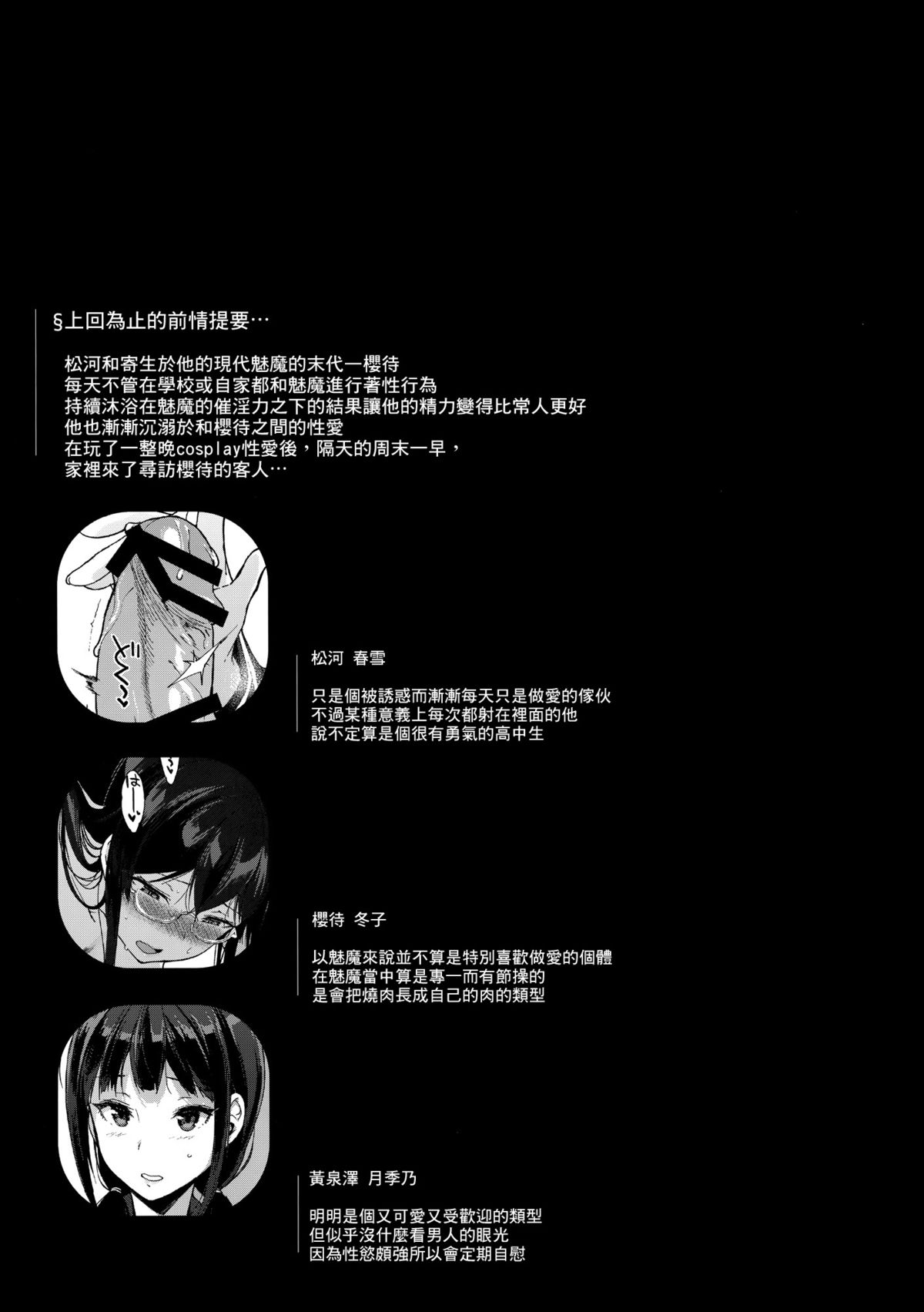 [Manga] (C89) [NANIMOSHINAI (Sasamri Tme)] Succubus Stayed Life 3 Single book, big breasts, single girl, female student uniform, group P#[25P]-4
