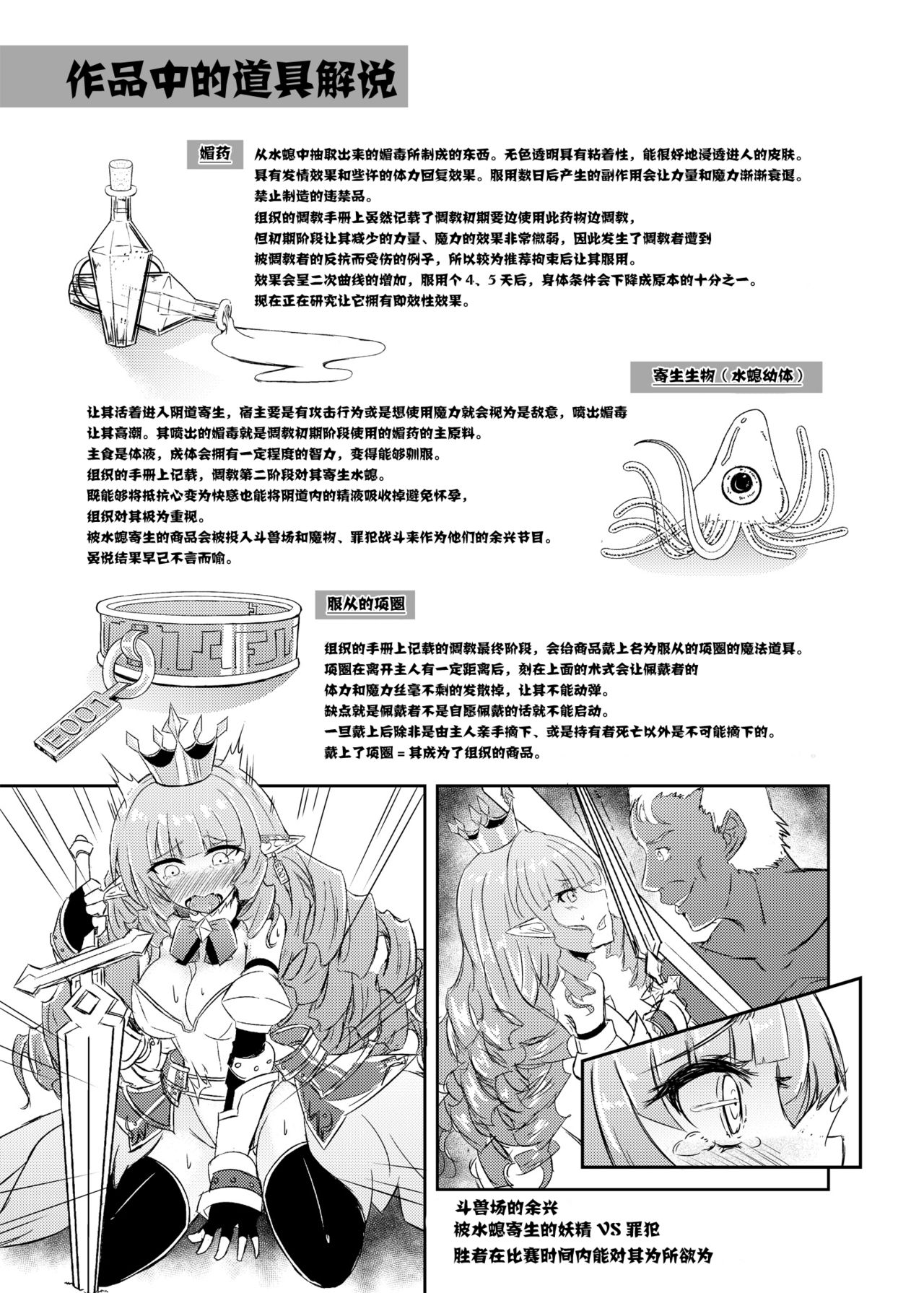 [日本漫画] [Hakkindo (Suisui)] Toubou ELF [Chinese  单本,强奸,单女,暗黑皮肤,兽交#[26P]-23
