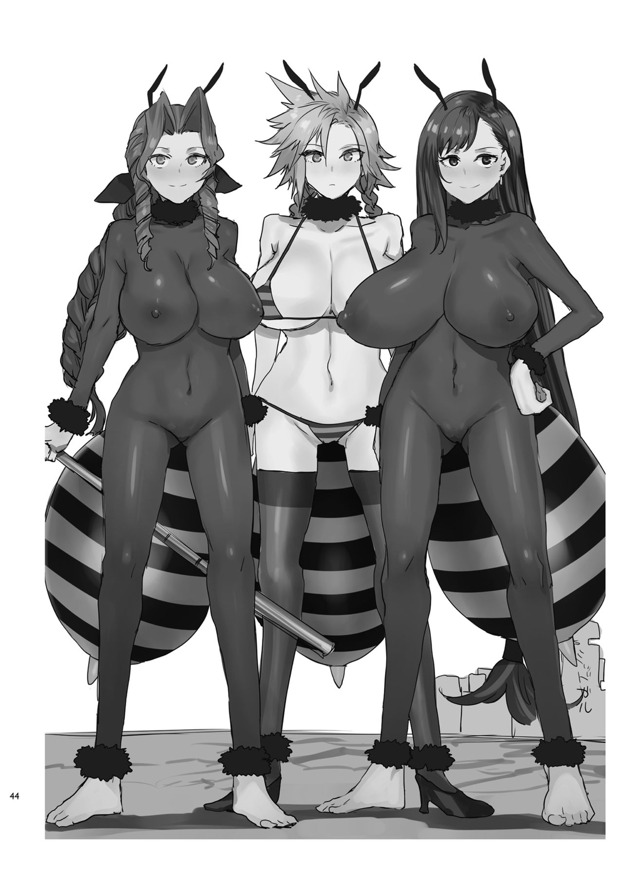 [Manga] [Alice n Takarabak (Mizuryu Kei)] Mitsubachi n Yakata Nigu-kan Seventh Heaven-ten (Final Fantasy VII) Single book, big tits, blowjob, group p, creampie, stockings#[55P]-41