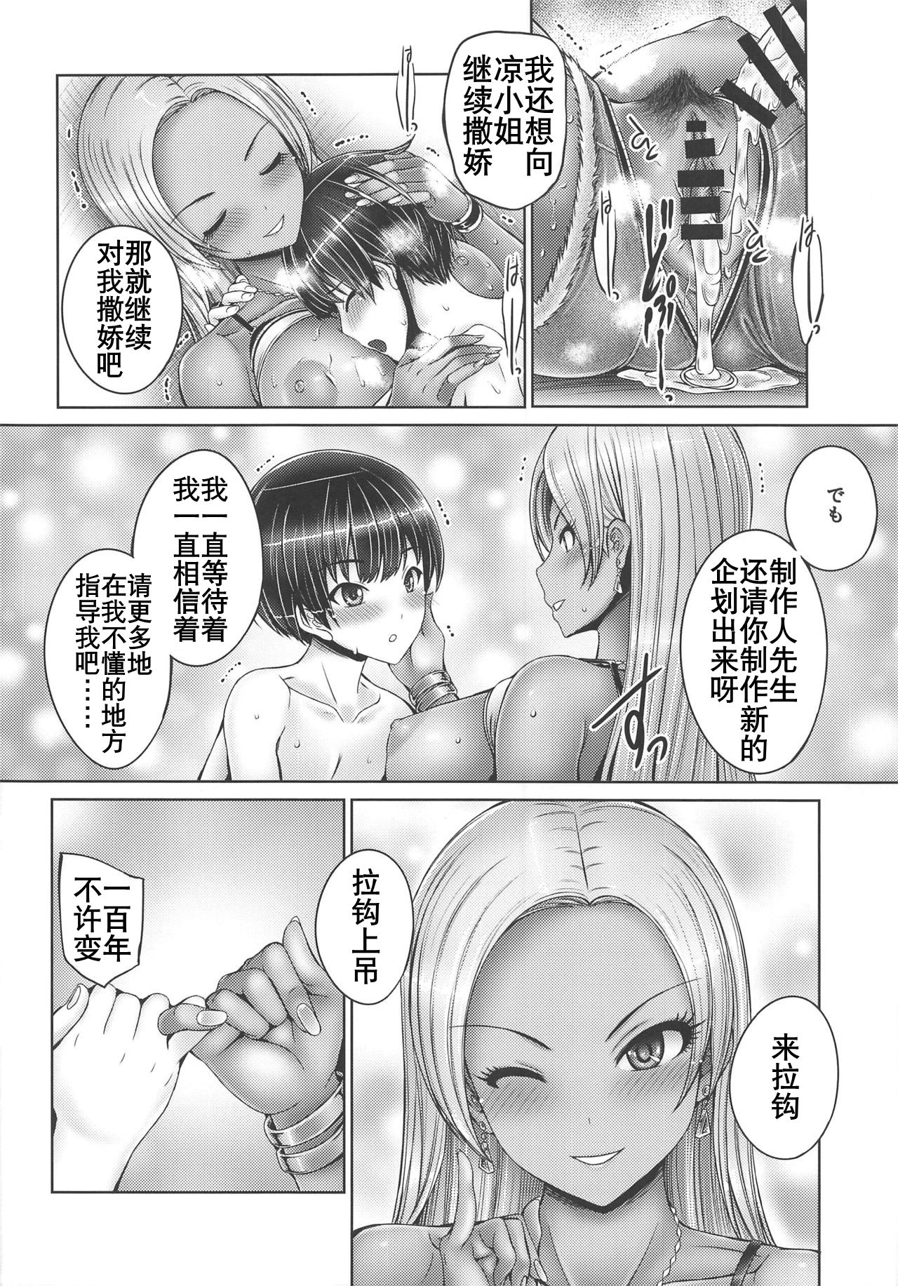 [Manga] (C97) [ccn! (Otne)] Ry-san ni Ippai Amaecau!  Producer's little coquettish (THE IDOLMSTER CINDERELLA GIRLS) Single book, Zhengtai Guan, big breasts, single female, single male, dark skin, stockings#[23P]-19