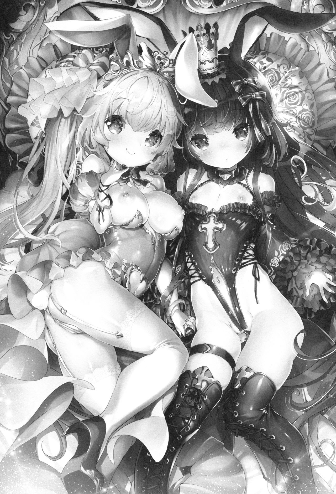 [Manga] (C92) [Misty Isle (Srimura Yuji)] Usamimi Princess t Isekai Kzukuri Life!! 2 [Chinese] Single book, glasses, anal, loli, single woman, group P, stockings#[25P]-2