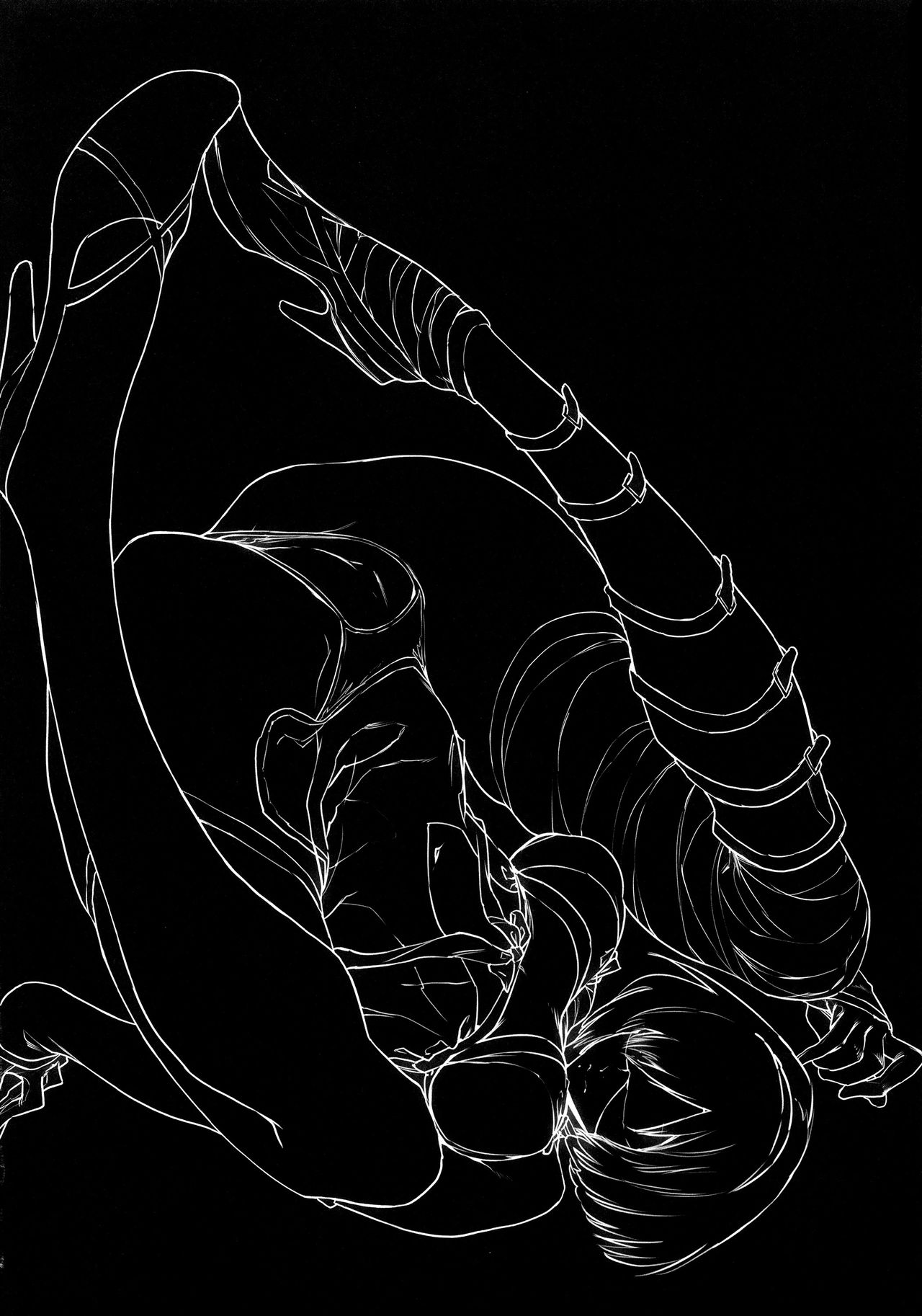 [Manga] (C96) [UNDER CONTROL (zunta)] I2P2 (SulCalibur, NieR:Autmata) Single book, orgasm, anal, rape, single man, dark skin, stockings#[23P]-3