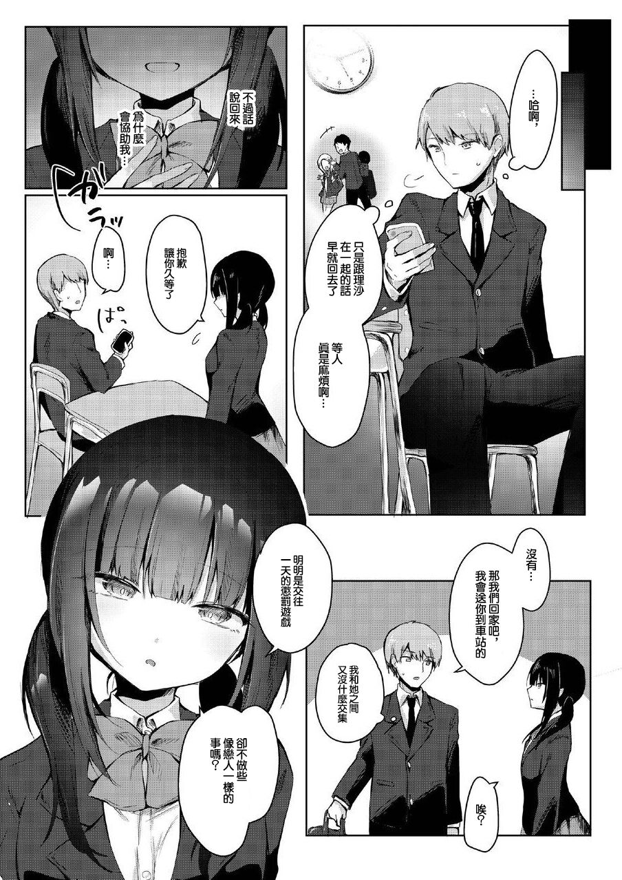 [日本漫画] [Nokishiki-BOX (Kishikino)] Kanojo Mochi no Ore ga, Batsu Game de Kokuhaku shita Hazu no Jimiko ni Gyaku NTR Sareru Hanashi   单本,女学生制服#[20P]-5