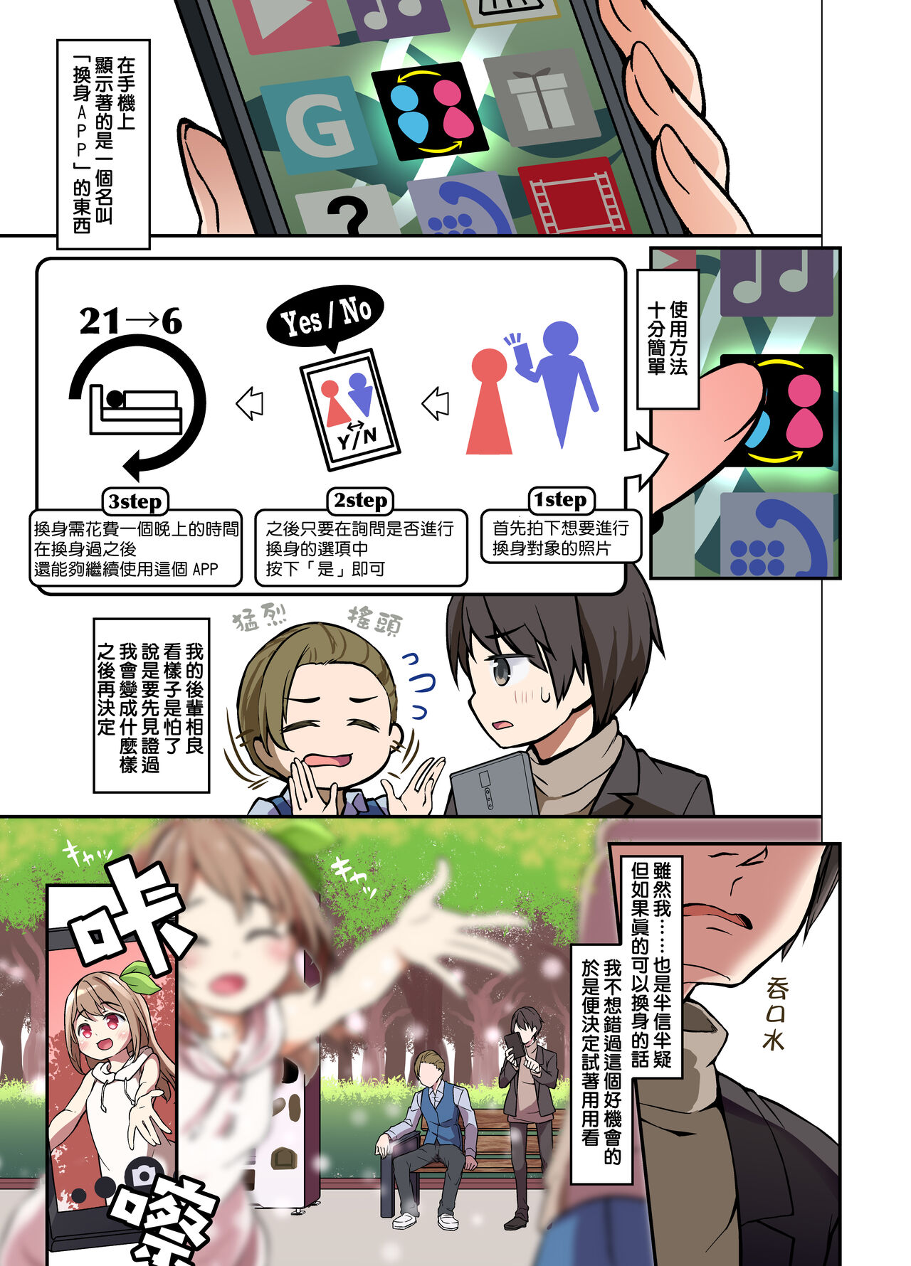 [日本漫画] [TSF Mousou Chikusekijo (Minaduki Nanana, Siina Yuuki)] Jinsei Torikaetko Appli   单本,萝莉,单女,单男#[33P]-5