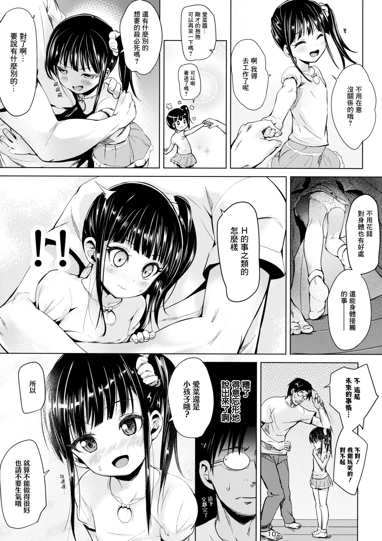 [日本漫画] (C91) [Bizensiki Roroppu (Bizen)] JS Kaji Daikou (Gouhou) de Ecchigurashi  JS家務代辦人(合法)地H生活  单本,眼镜,肛门,萝莉,单女,单男#[26P]-10