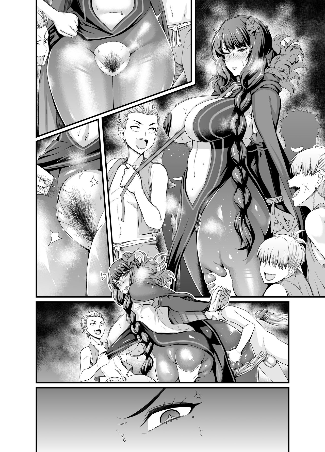 [日本漫画] [Ankoman] Elsa Granhiert, Slum no Kuso Gaki ni Kawareru (Re:Zero kara Hajimeru Isekai Seikatsu) [  单本,正太控,巨乳大奶,单女,群P#[8P]-5