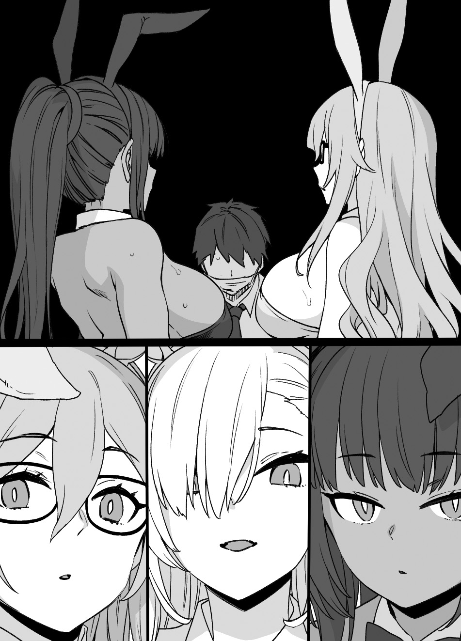 [Manga] [Cusiau] BluArch Sennu Omank Gaqueen Bunny Dreaker (NTR & Bitch-ka) (Blue Archive) Single book, big breasts, NTR, beast ears#[44P]-37