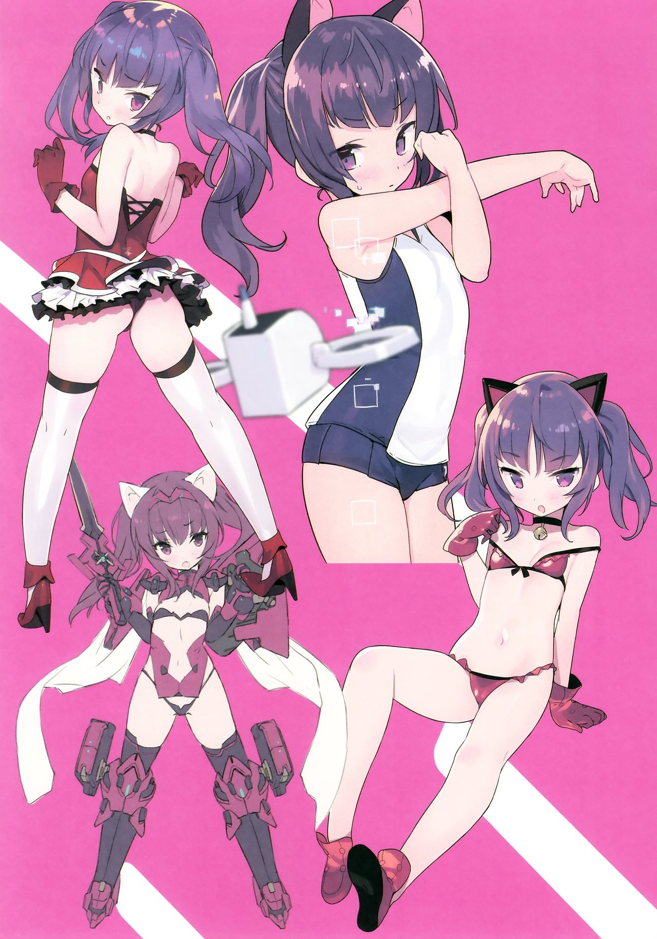 [日本漫画] (C94) [Lovewn Outpost (BLADE)] Noblesse Oblige (Alice Gear Aegis  单本,萝莉,兽耳,马尾辫,丝袜#[14P]-12