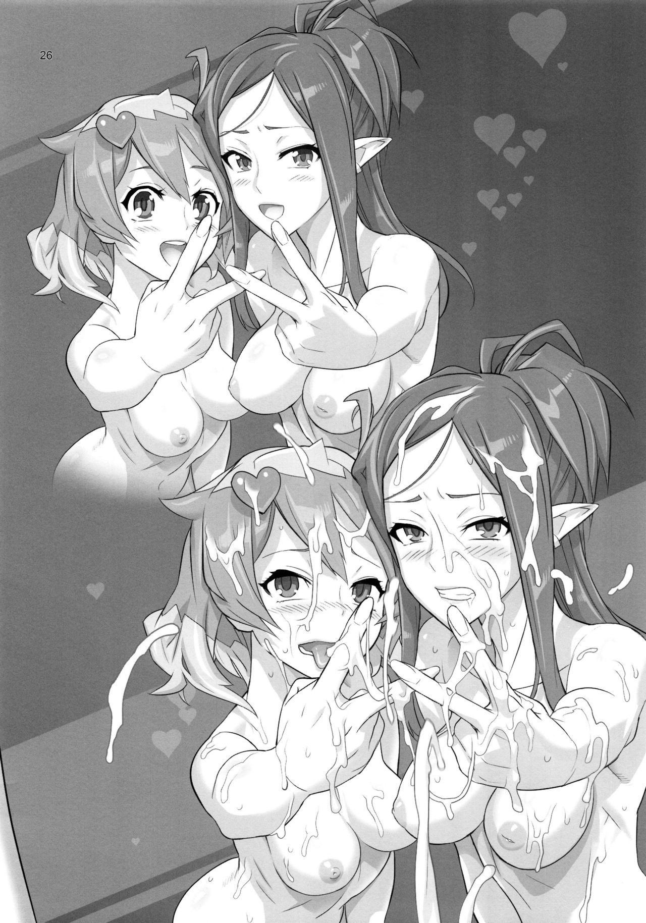 [Manga] (C92) [Digital Accel Wrks (INAZUMA)] MIRAGE/MIRAGE (Macrss Delta) Single book, anal, single female, group P, two holes are inserted at the same time#[30P]-25