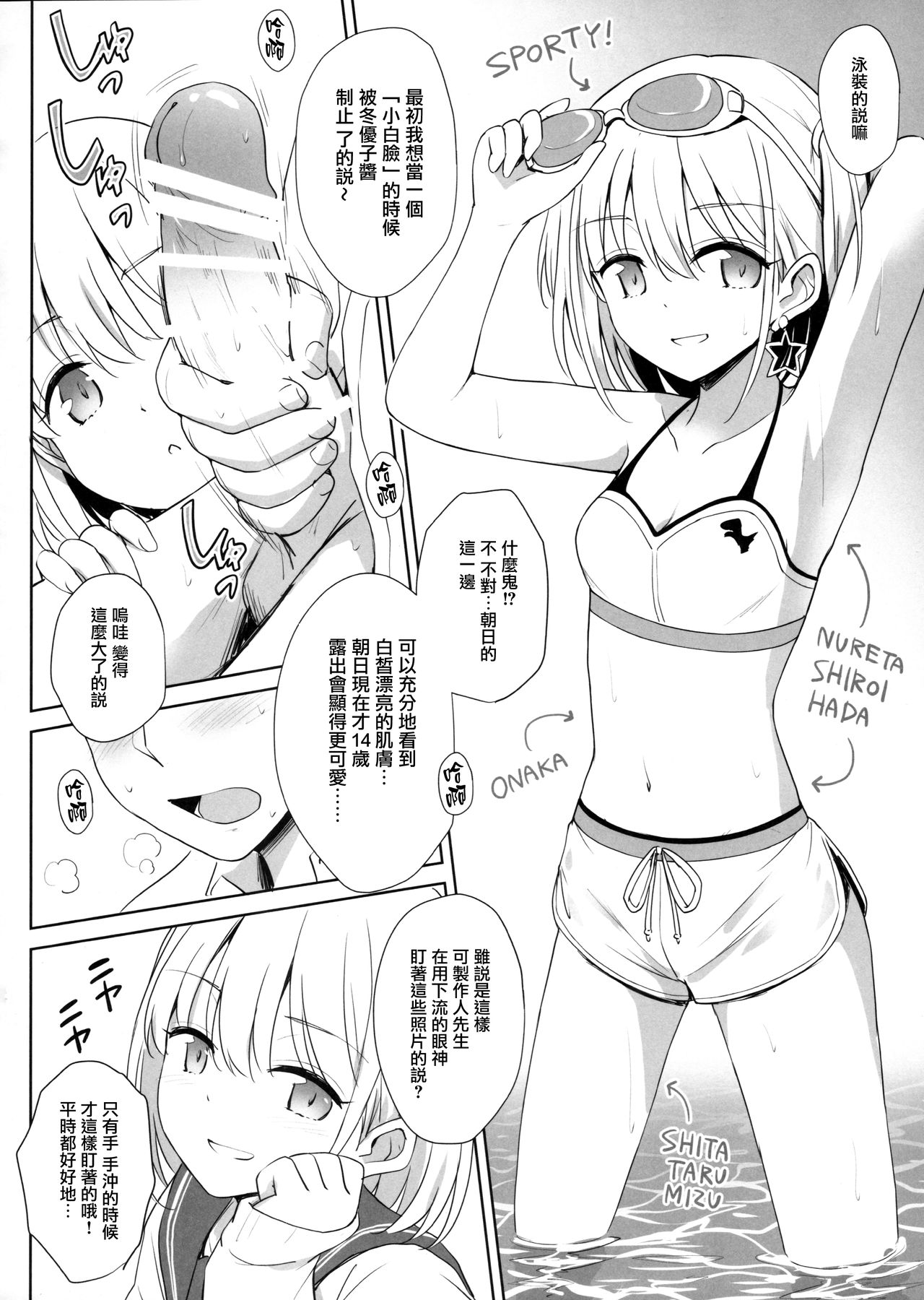 [日本漫画] (C97) [54BURGER (Marugoshi)] Serizawa Asahi no Yoru no Kao (THE IDOLM@STER : Shiny Colors)  单本,萝莉,单女,单男#[27P]-8