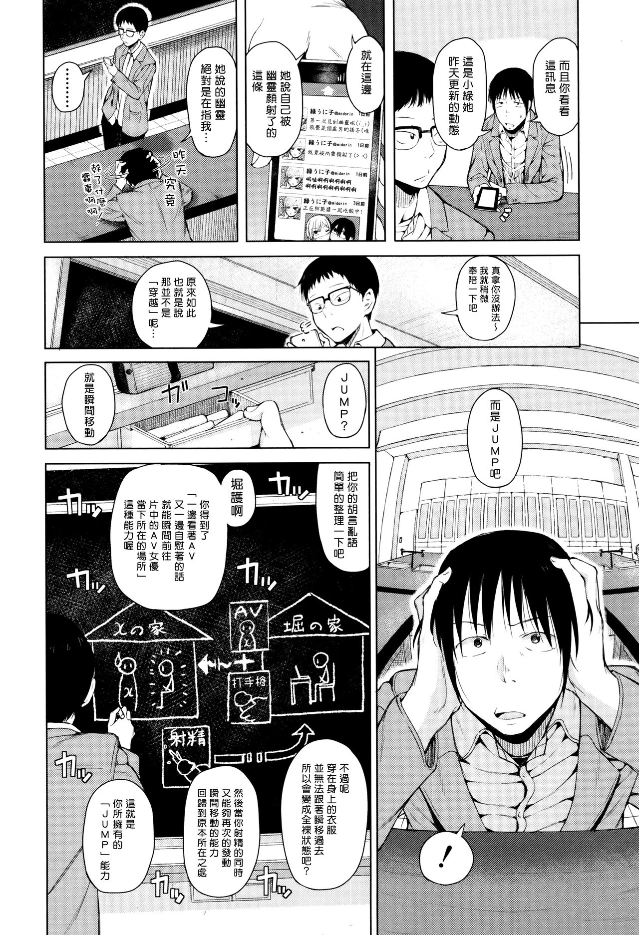 [日本漫画] [Shioroku] JUMP (Hajirai no Puffy Nipple)   单本,巨乳大奶,女学生制服,破处#[43P]-7