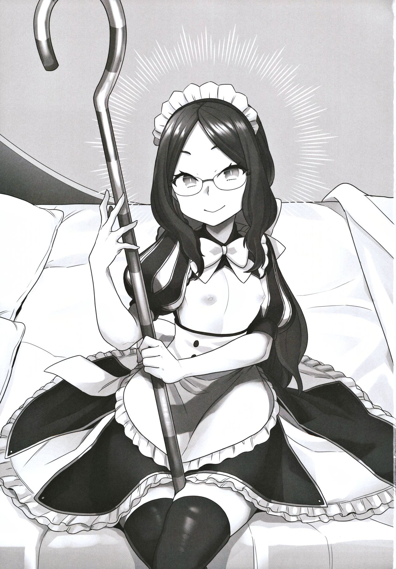 [日本漫画] (C97) [Sayonara Hornet (Yoshiragi)] Taiyouou to no Kankei (Fate/Grand Order)   单本,眼镜,女仆,单女,单男,丝袜#[26P]-2