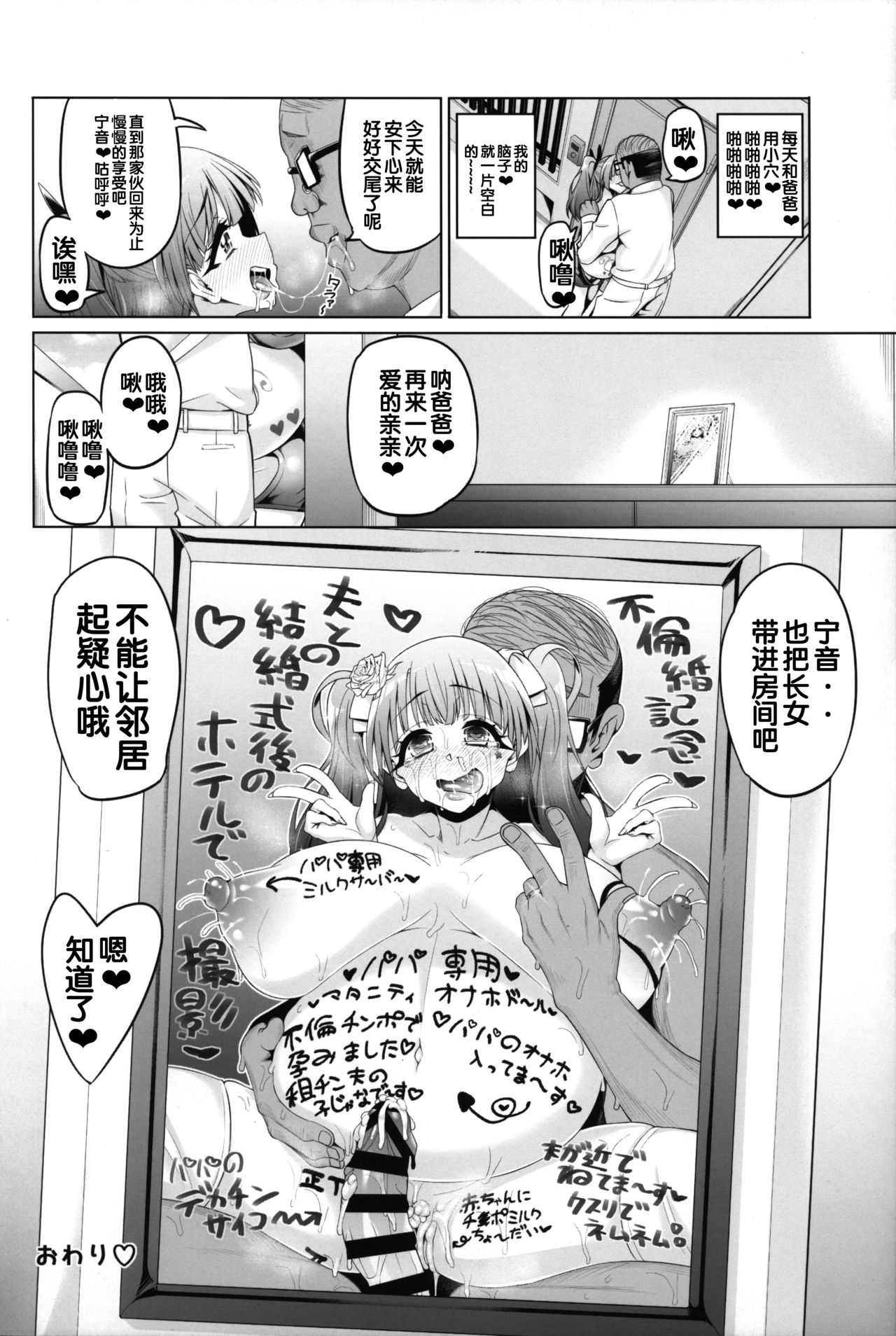 [Manga] (C95) [Nekttrand (Tanizakura Shidare)] Fujinki Nene n Onii ni Ienai Kt (Hajimete n Gal) [ Single book, anal, big tits, single woman, stockings#[53P]-48