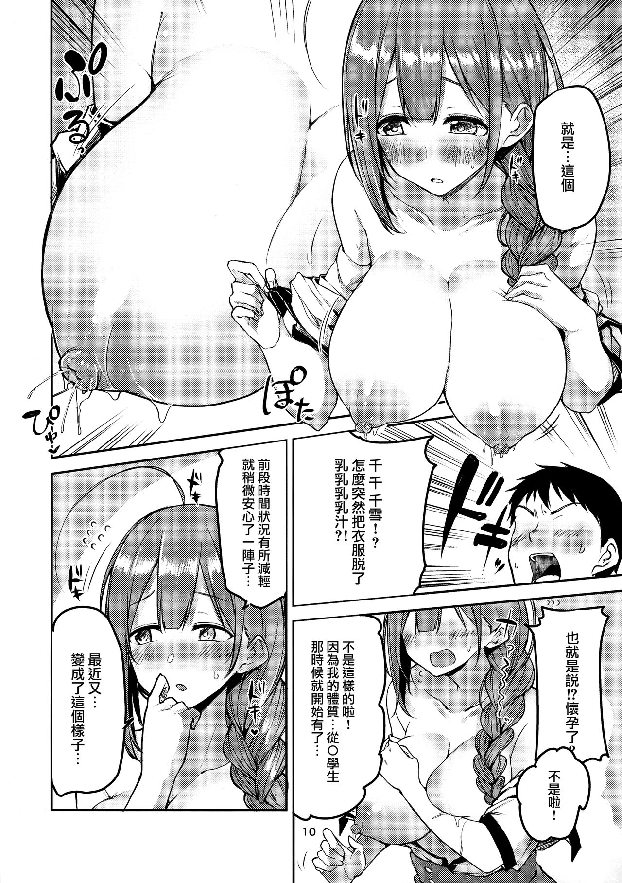 [Manga] (C96) [Triple Luck (Miyshi)] Eh!Kayyoma Chiyuki didn’t have Bnyuu!?(GHEDOLTERTTERS PORLLS OF IDOLDERS. Single book, big breasts, single female, single male, broken#[30P]-10