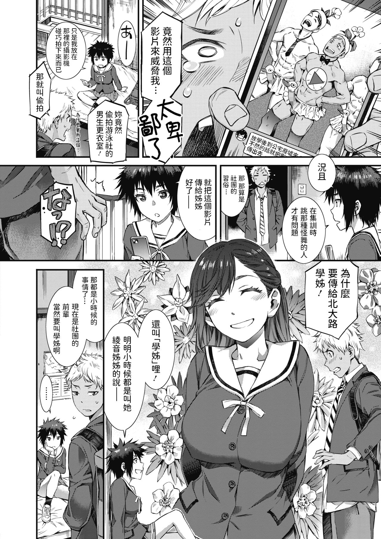 [Manga] [Musashimaru] Hukag Threesme! (COMIC HOTMILK 2020-07) Single book, big breasts, female student uniform, single male, group P#[22P]-2