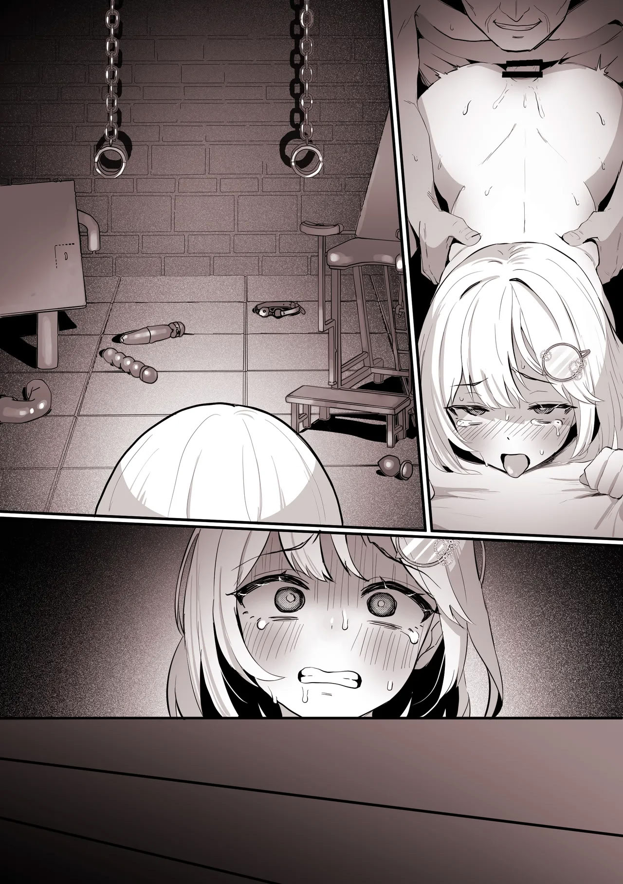 [日本漫画] [こけもも] 自分の処女を奪った犯人に、アナルも奪われる アメ〇ア (ワトソン・アメリア) [中国翻訳] 单本,高潮潮吹,调教,巨乳大奶,女学生制服,内射中出,丝袜#[12P]-11