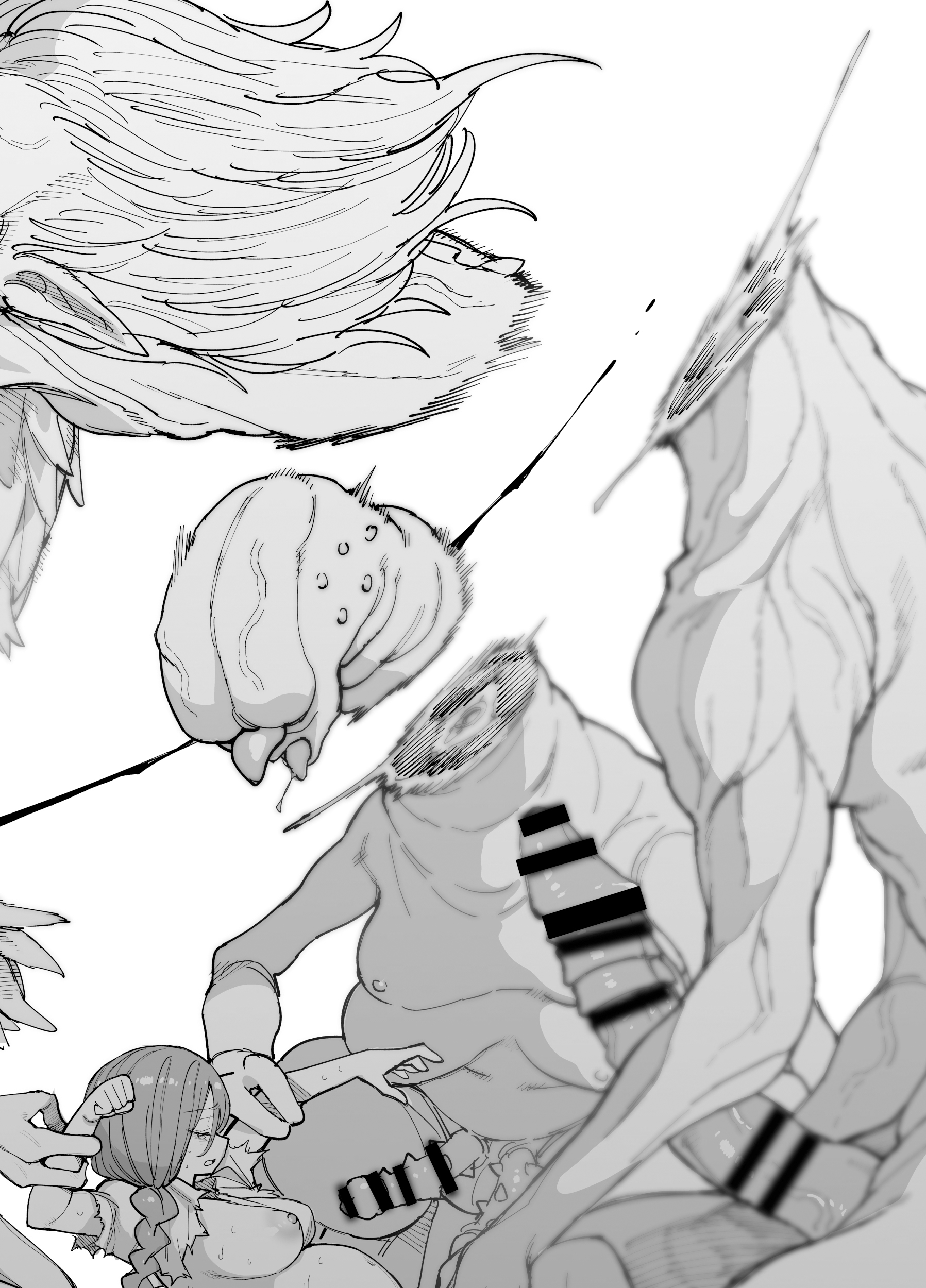 [日本漫画] [ナポりたん (なな骨)] 王国騎士団長の対サキュバス特訓1 单本,巨乳大奶,露出,青年,大阴茎#[26P]-9