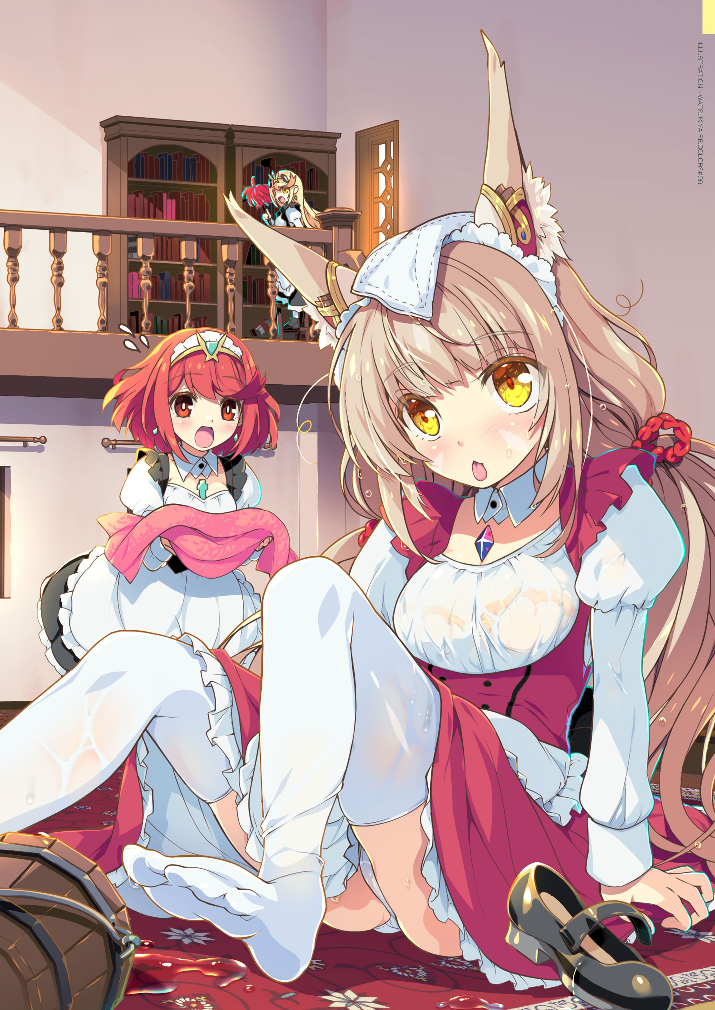 [日本漫画] [わつき屋 (わつきるみ、結城成)] RE：COLORS!#06 キラキラkawaii! ブレイド大集合♪ (ゼノブレイドシリーズ) 单本,巨乳大奶,露出,全彩,大阴茎#[75P]-66