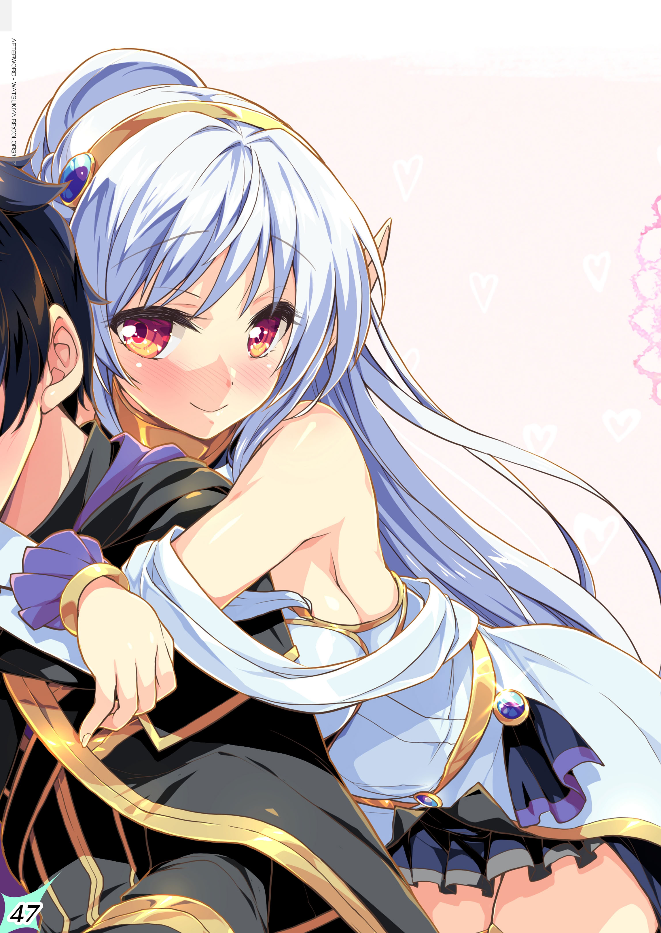 [日本漫画] [わつき屋 (わつきるみ、結城成)] RE：COLORS!#07 (ゼノブレイド2) 单本,高潮潮吹,黑丝丝袜,巨乳大奶,兽耳,内射中出,丝袜#[52P]-48