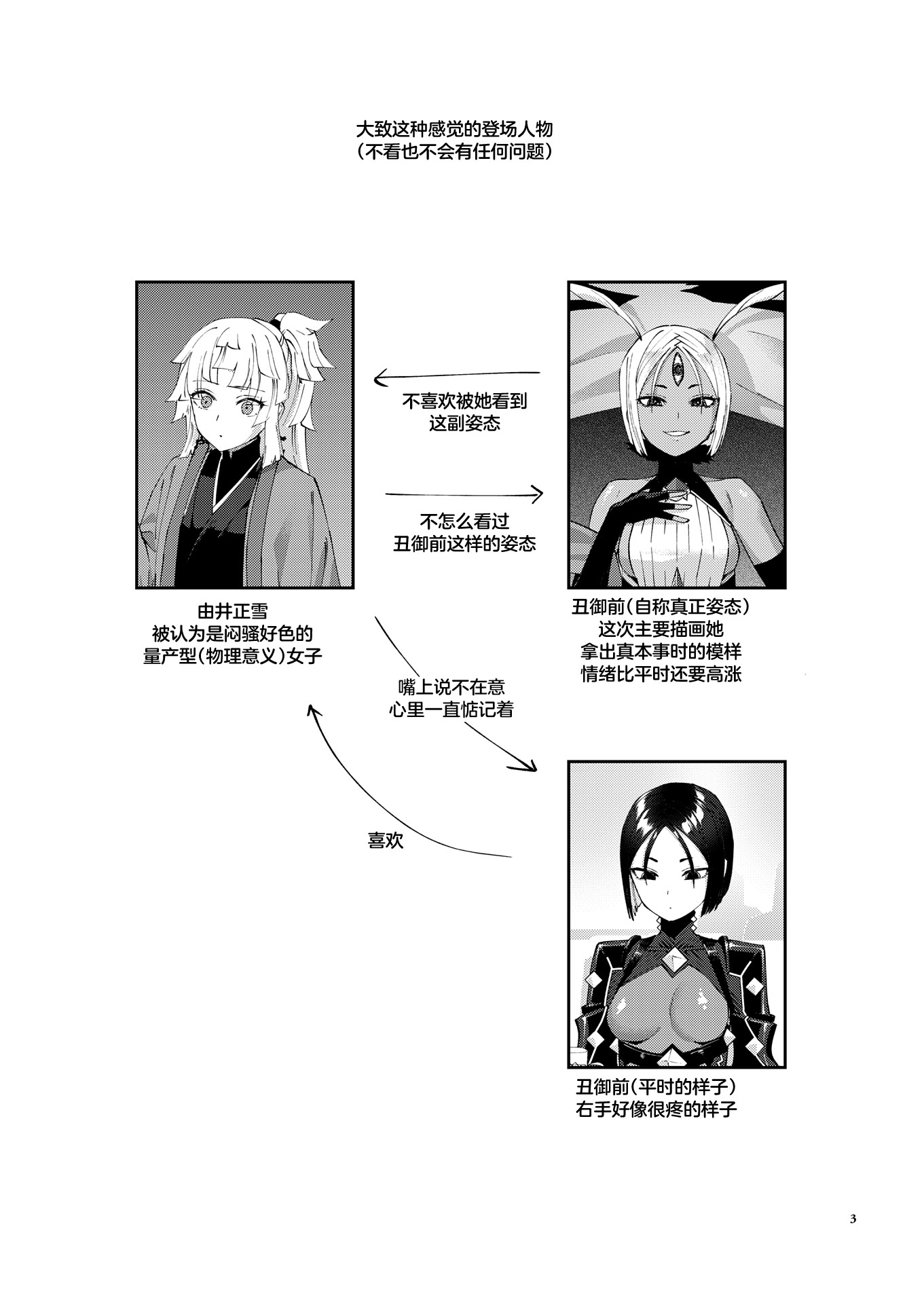 [日本漫画] [まんまん屋 (チチヅキ)] 魔性ちんぽに魅入られて (Fate／Grand Order) [中国翻訳] [DL版] 单本,女同百合,扶她futa#[29P]-3