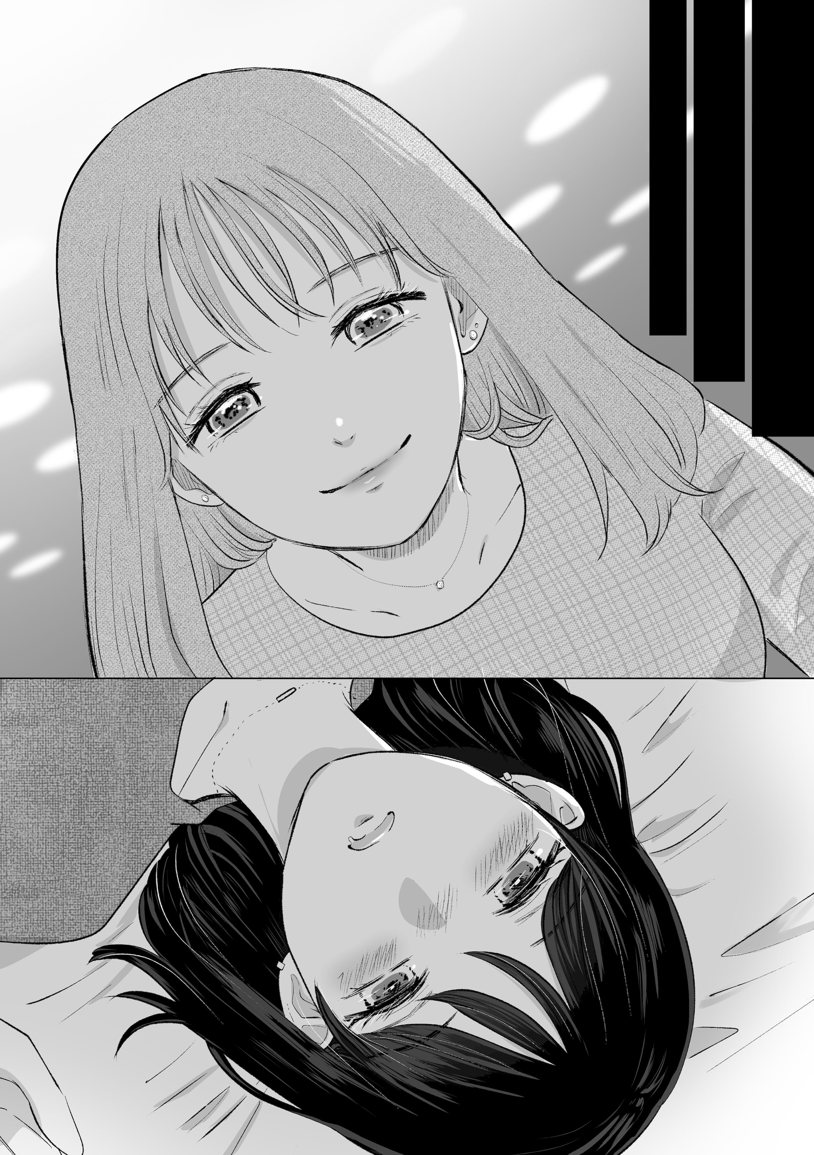 [日本漫画] [ささみせせり (ささみりせ)] せんぱいってほんとばか-後輩のぶりっこ女に〇〇〇されちゃう話- [中国翻訳] [DL版] 单本,女同百合#[30P]-6