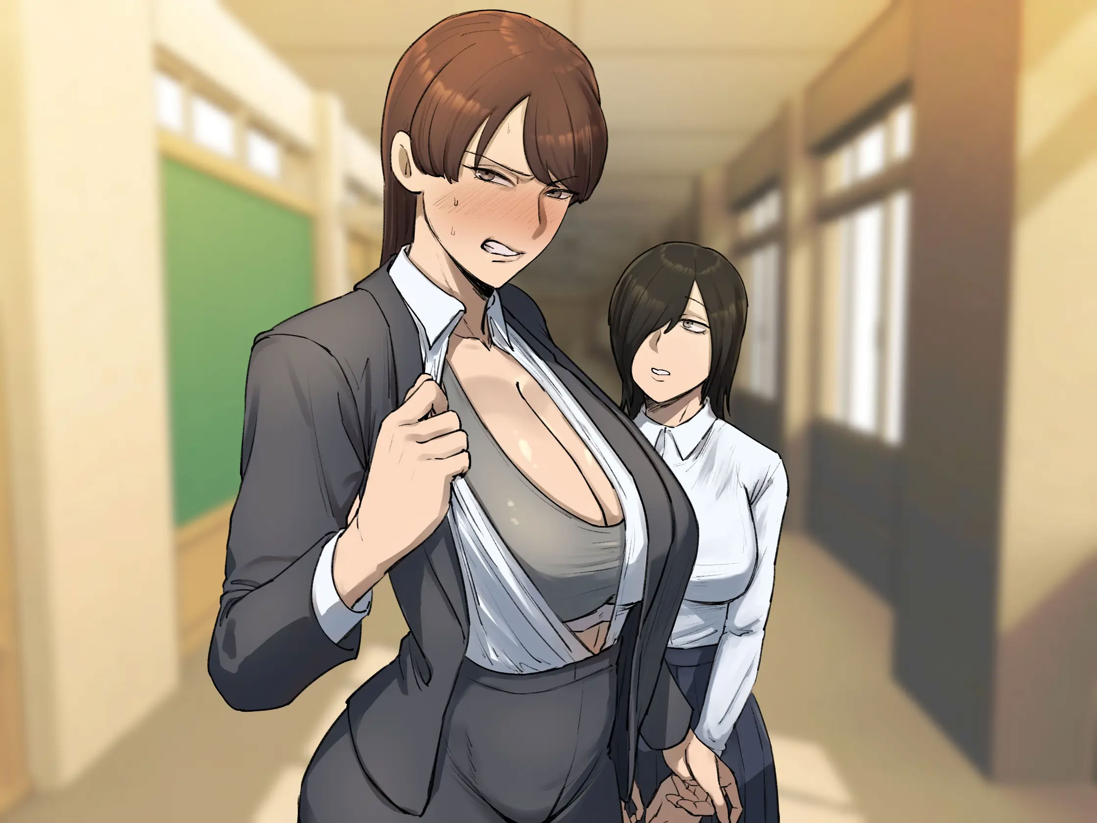 [日本漫画] [ちょっとB専]生徒の下着をつけて謝罪しろ【フルカラー版】 单本,巨乳大奶,露出,全彩,大阴茎#[26P]-3
