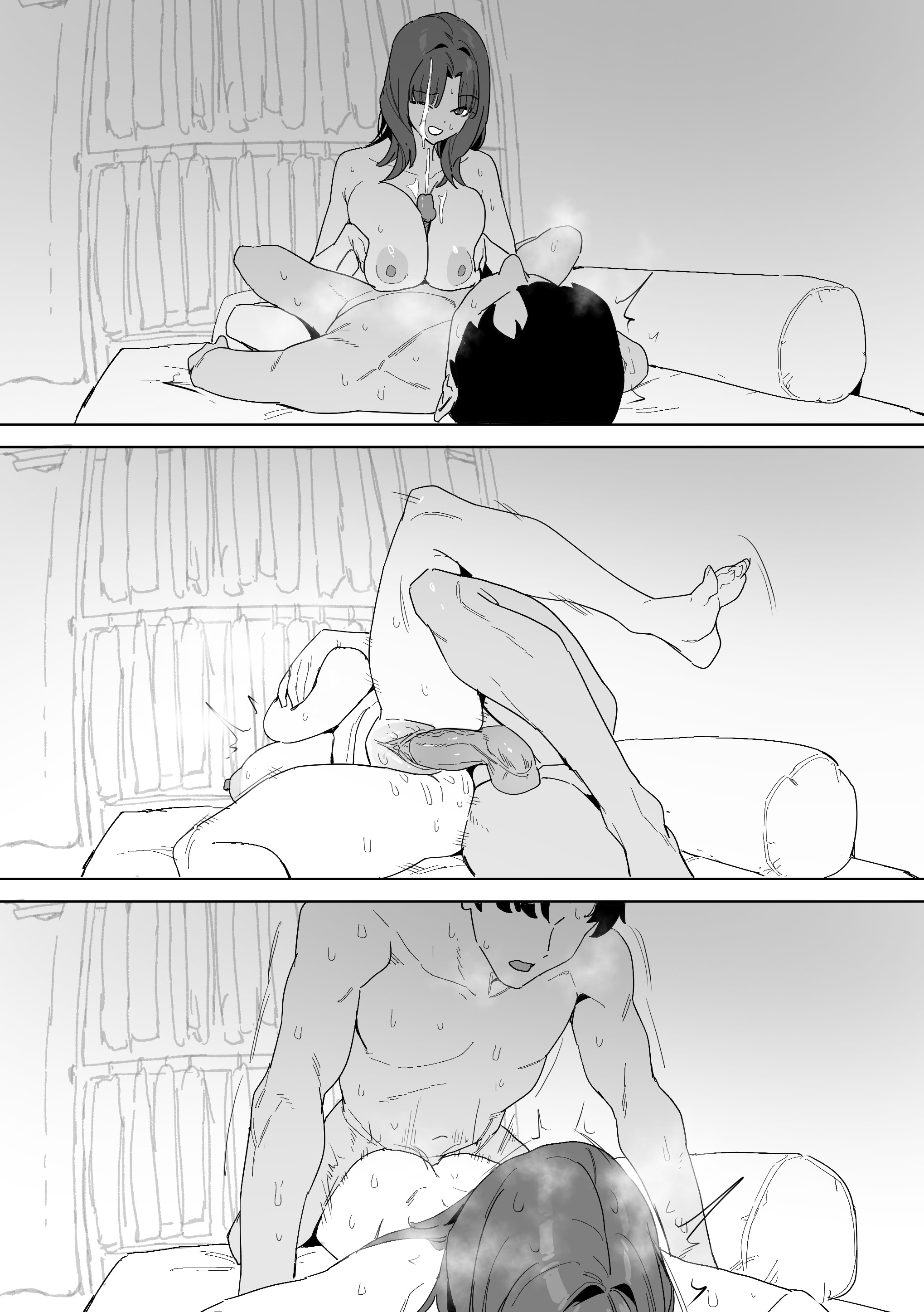 [日本漫画] LUXsumildo·相傍二十载，犹似初花开。 单本,巨乳大奶,露出,大阴茎#[39P]-36