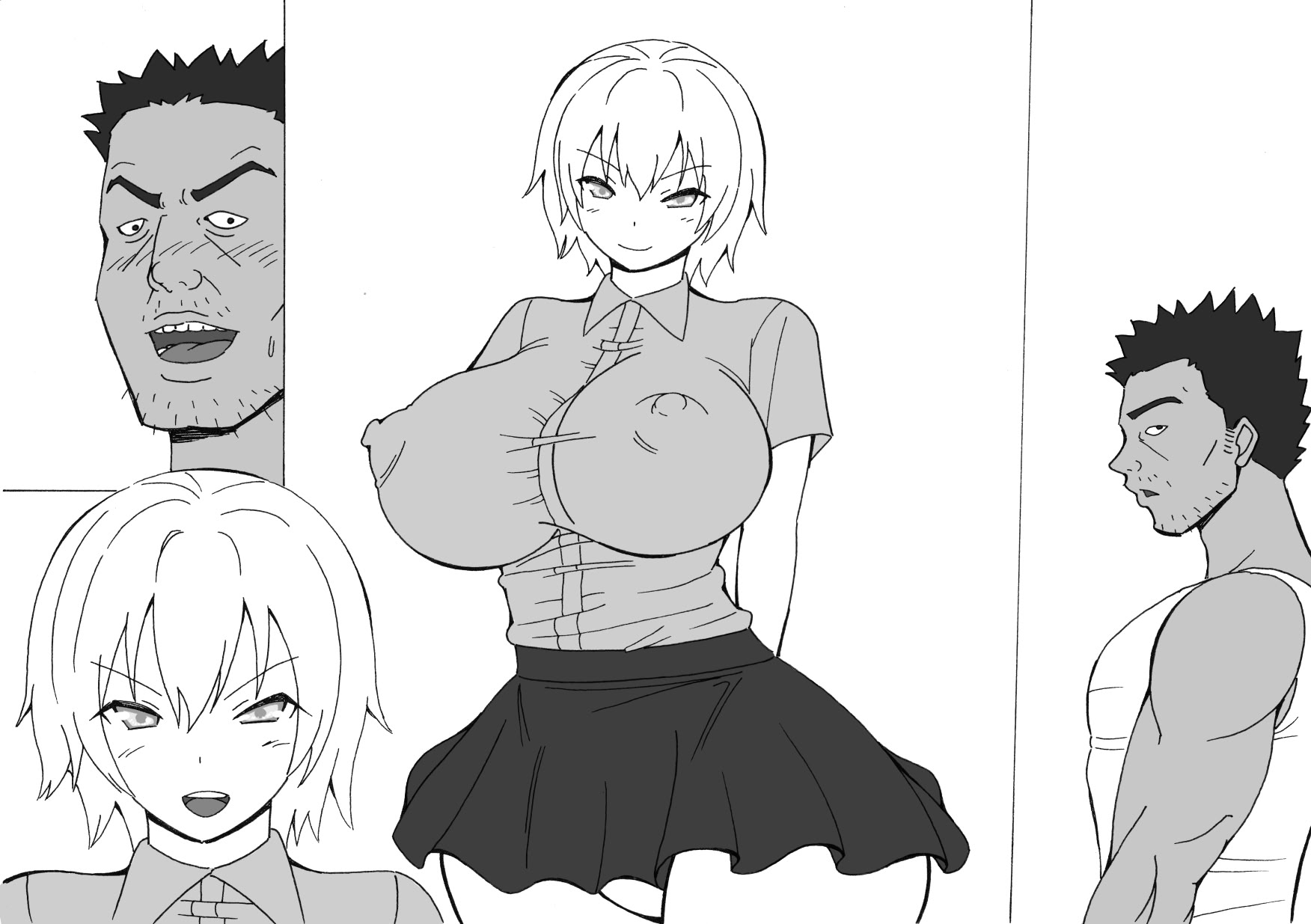 [日本漫画] [カイトウ] 近頃の○学生は発育がよすぎてエロい [中国翻訳] 单本,高潮潮吹,巨乳大奶,单女,单男#[24P]-17